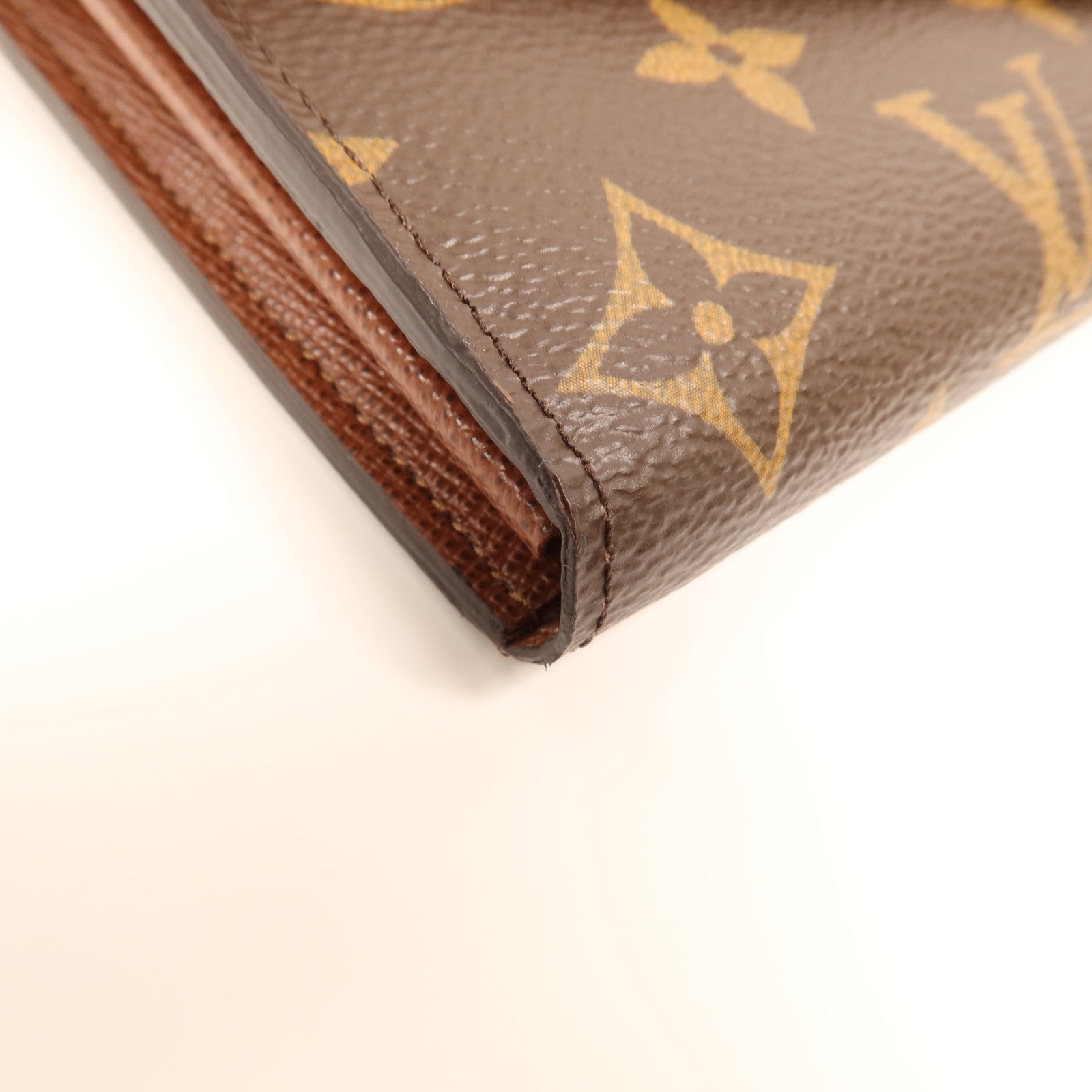 LOUIS VUITTON Monogram Portefeuille Sara金扣長錢包
