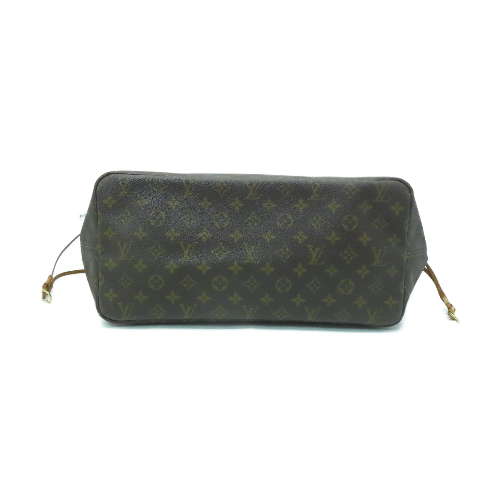 LOUIS VUITTON 【激減優惠】Monogram Neverfull GM金扣肩背袋啡色