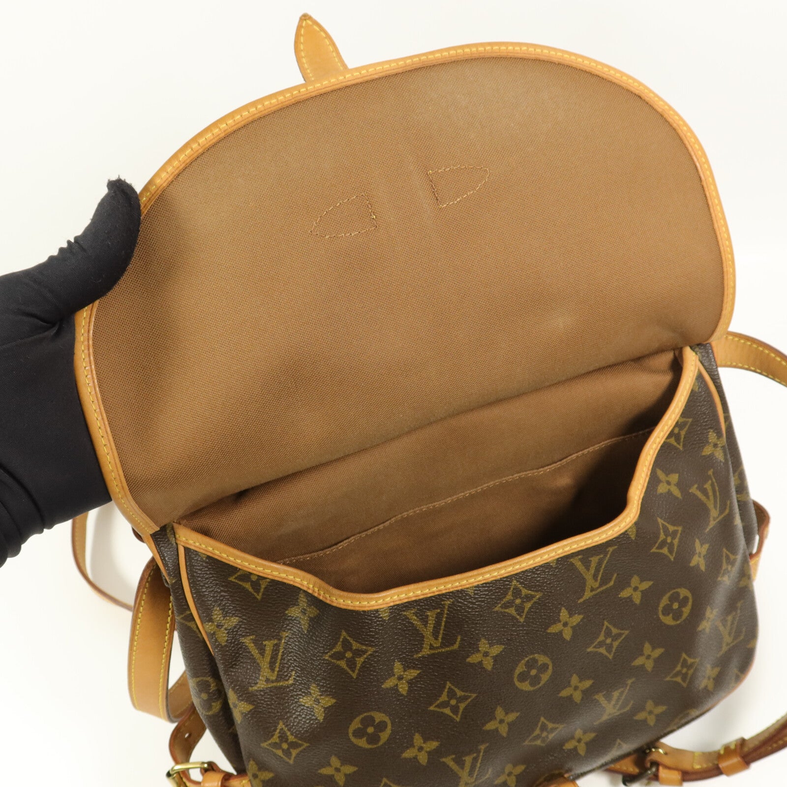 LOUIS VUITTON Monogram Saumur 30肩背袋