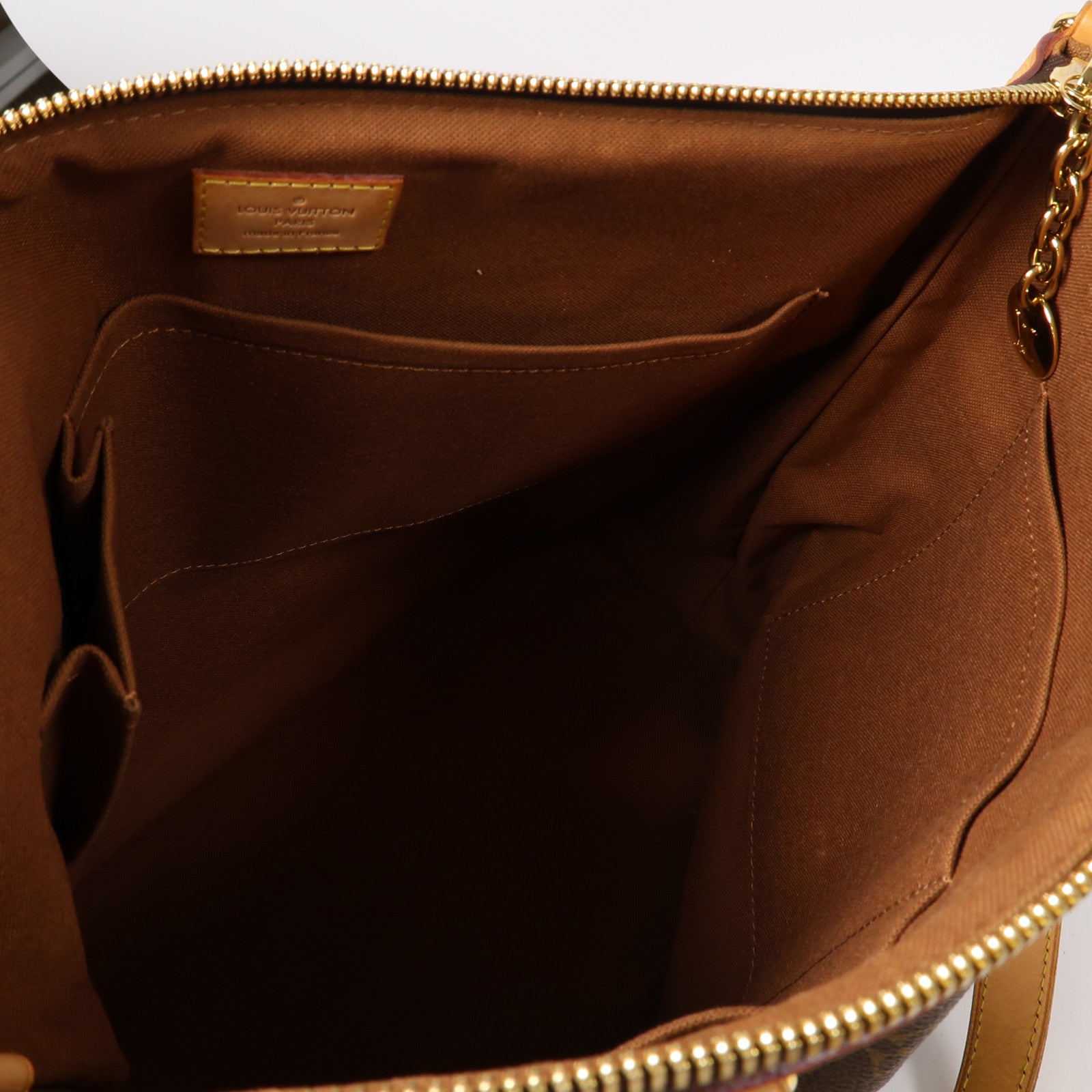 LOUIS VUITTON Monogram Palermo PM金扣手挽肩背兩用袋啡色