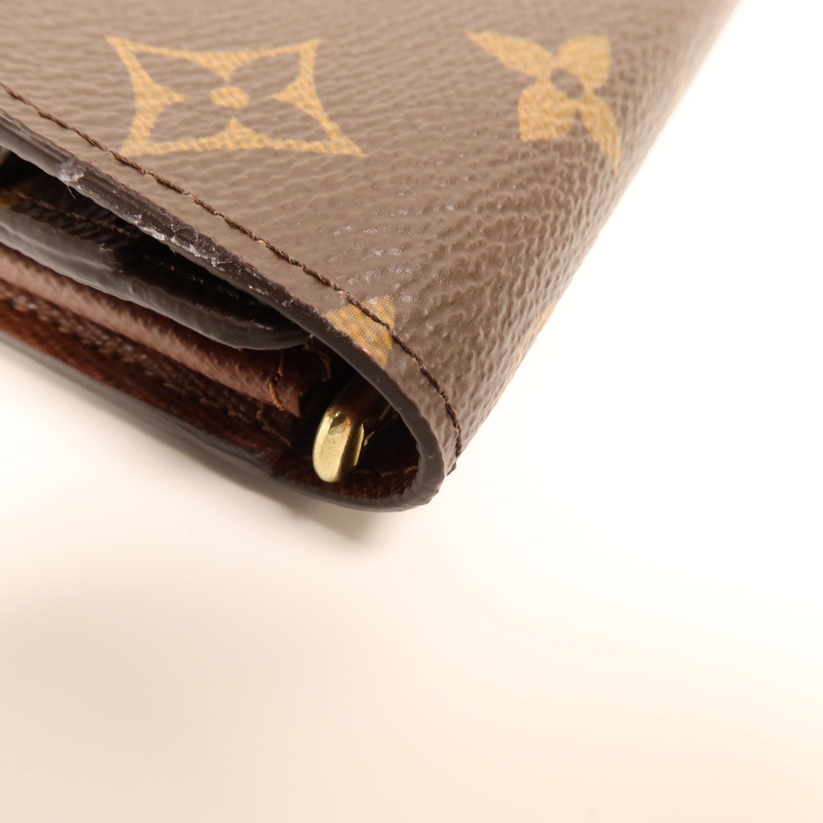 LOUIS VUITTON Monogram Portefeuille Sara金扣長錢包