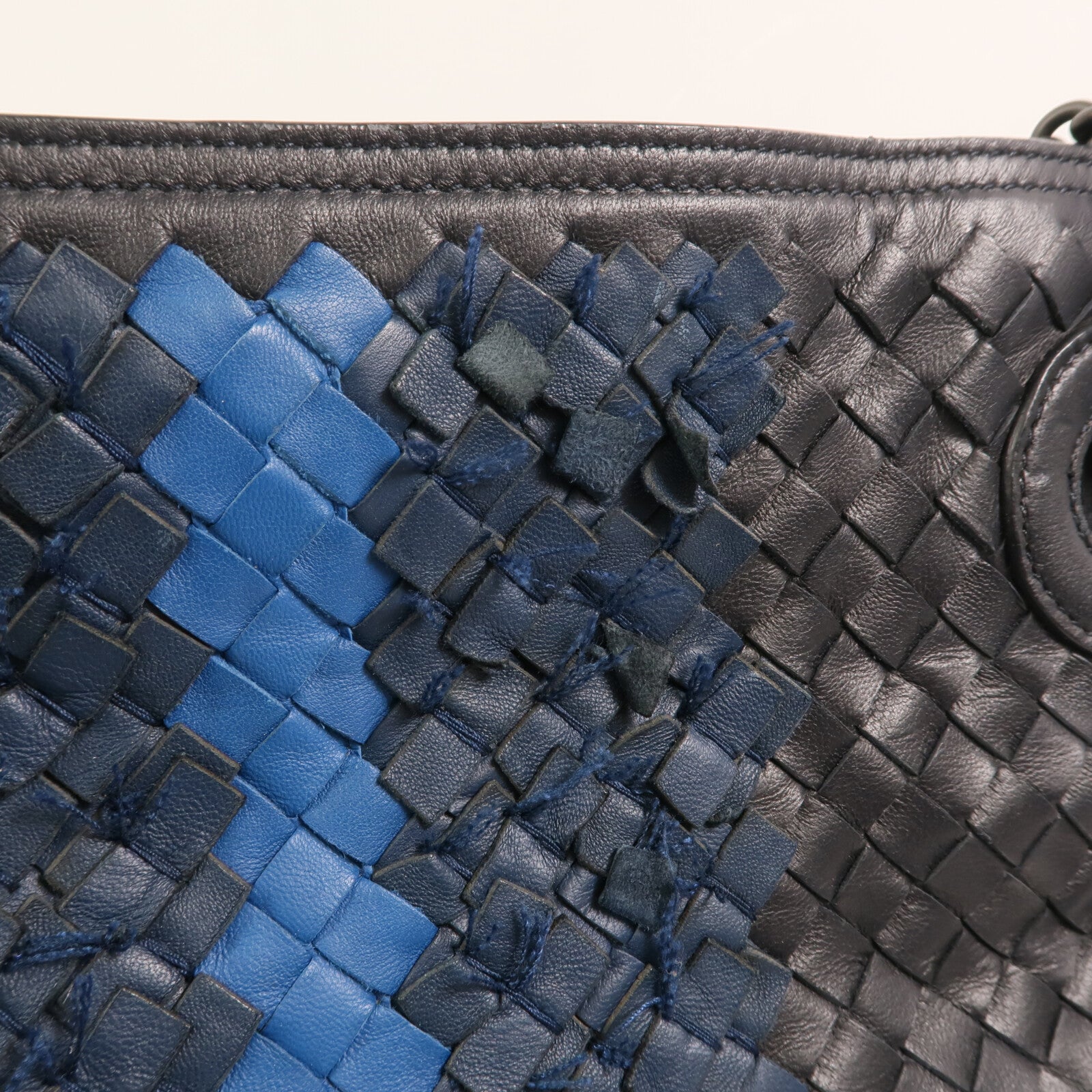 BOTTEGA VENETA 【激減優惠】牛皮皮革Shoulder Bag銀扣肩背袋