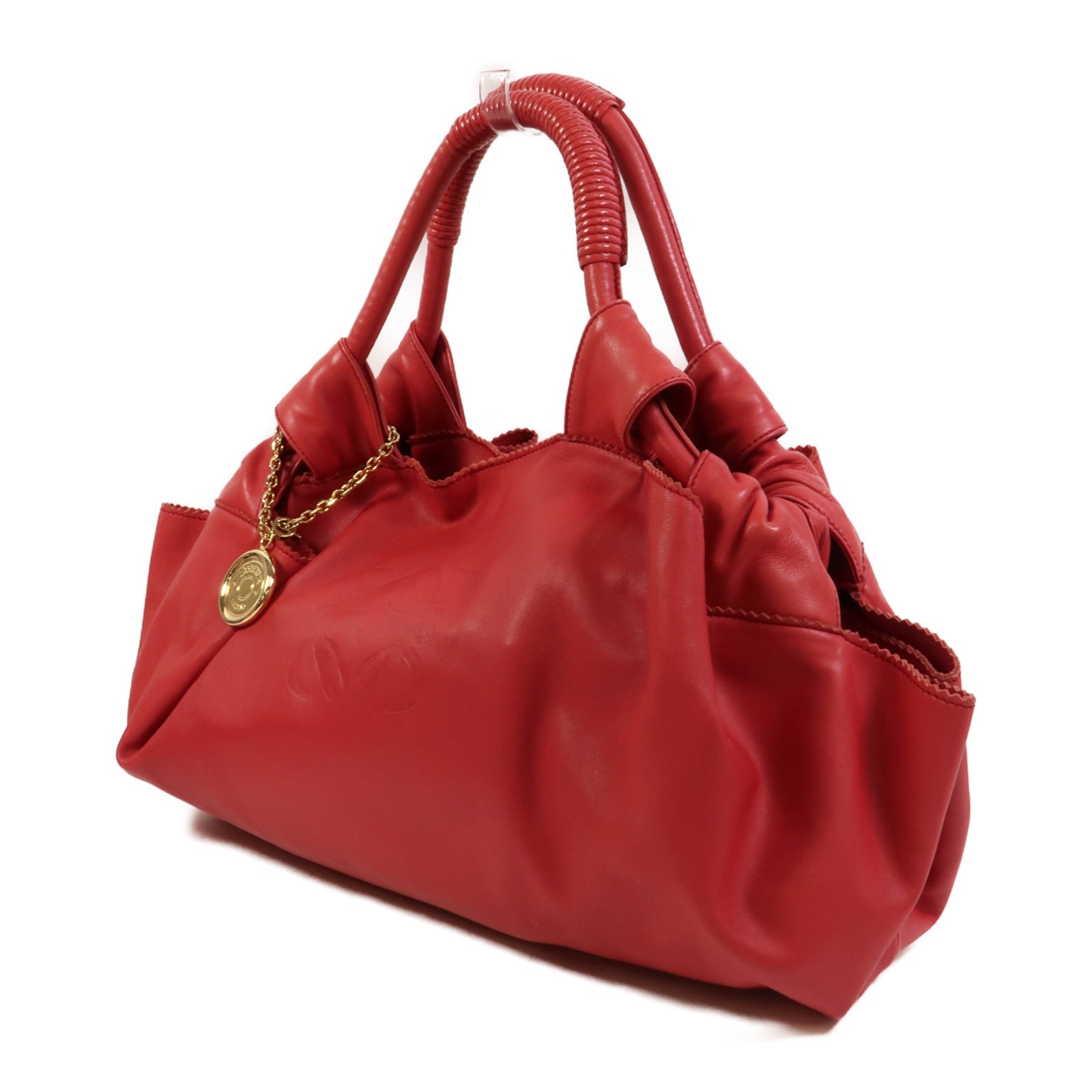 LOEWE 羊皮皮革Mistral肩背袋