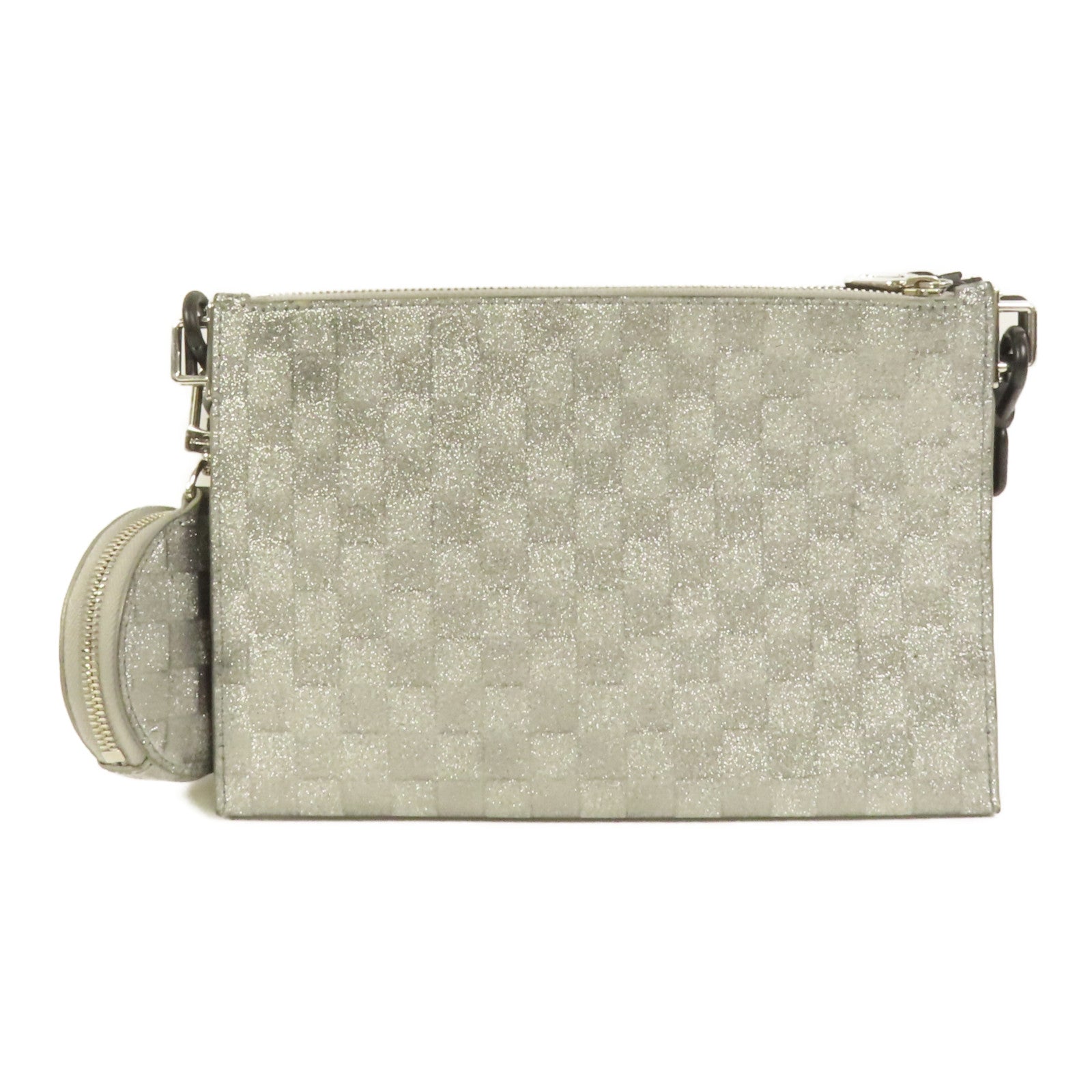 LOUIS VUITTON Damier Trio pouch肩背袋