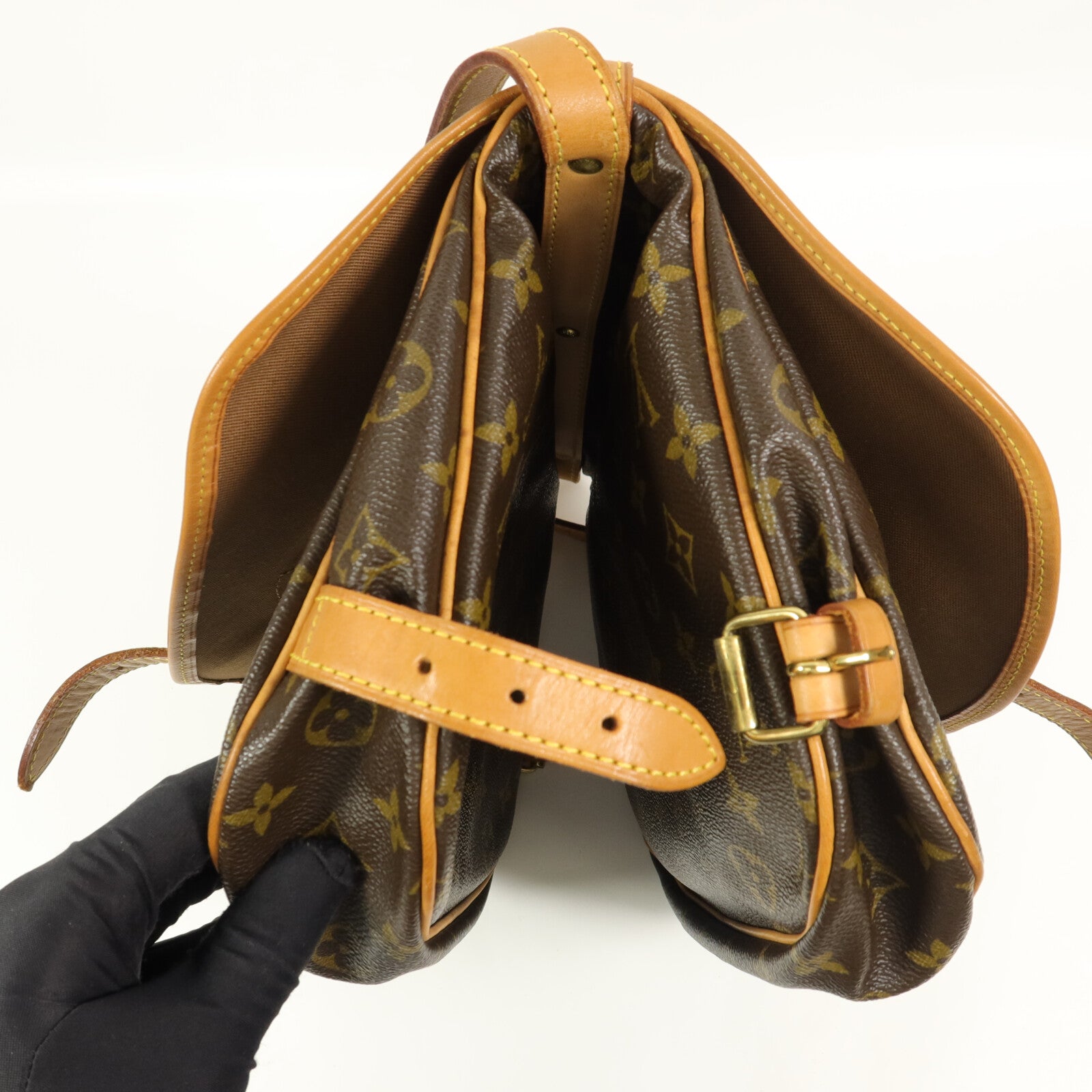 LOUIS VUITTON Monogram Saumur 30肩背袋