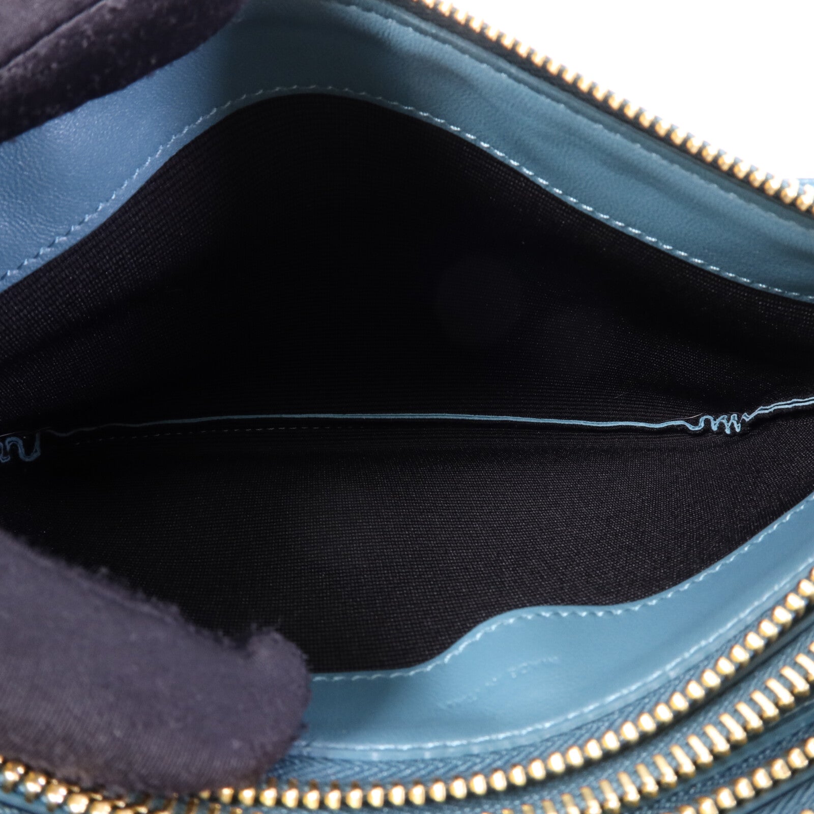 CELINE 牛皮皮革Trio Small金扣肩背袋