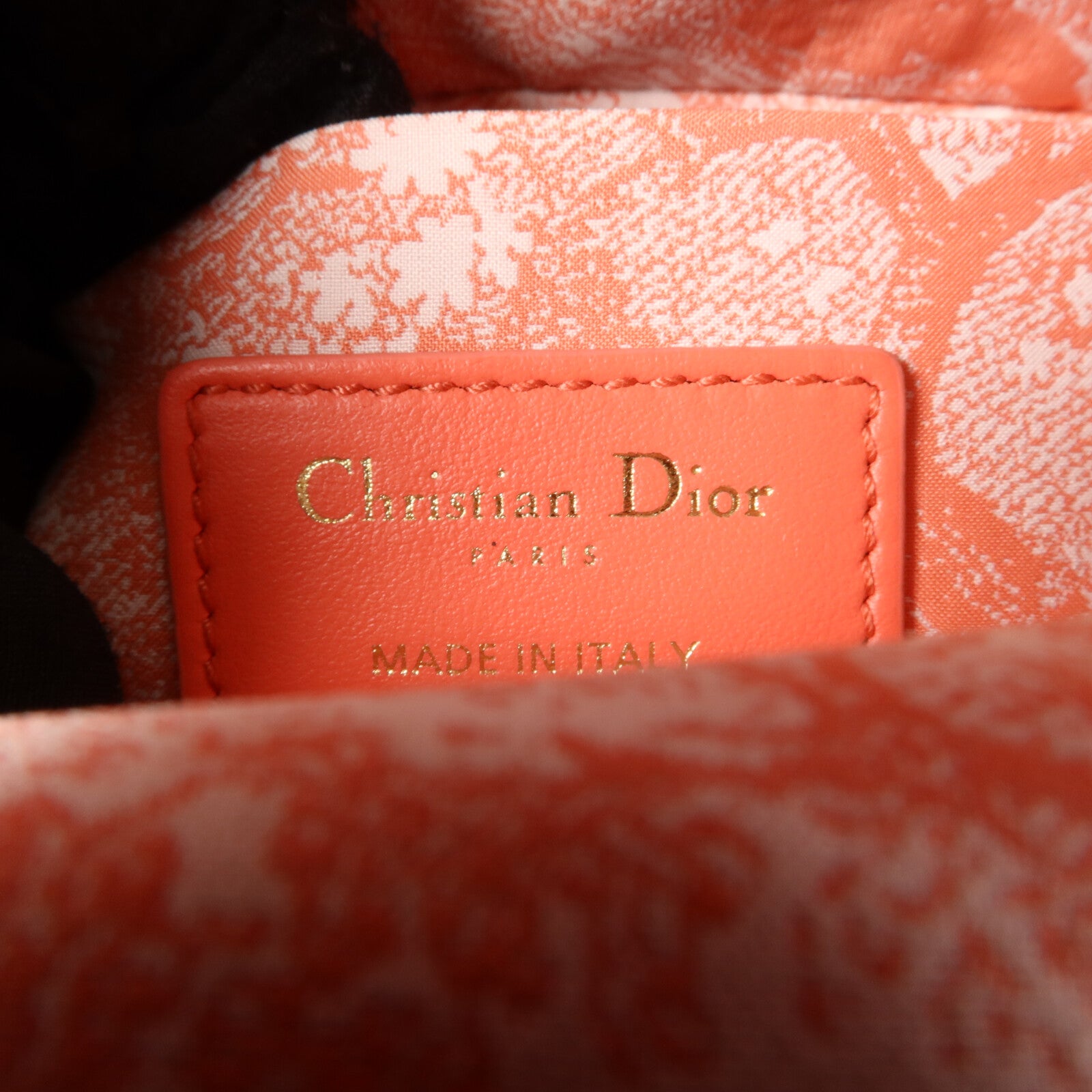 Dior 藤/帆布Dioriviera Lady D-Joy手挽肩背兩用袋