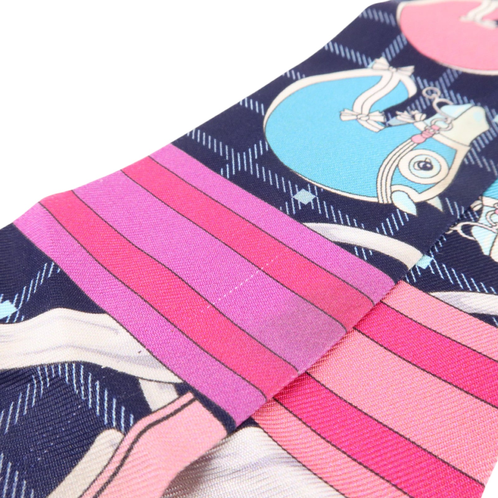 HERMES 【激減優惠】絲質Twilly絲巾