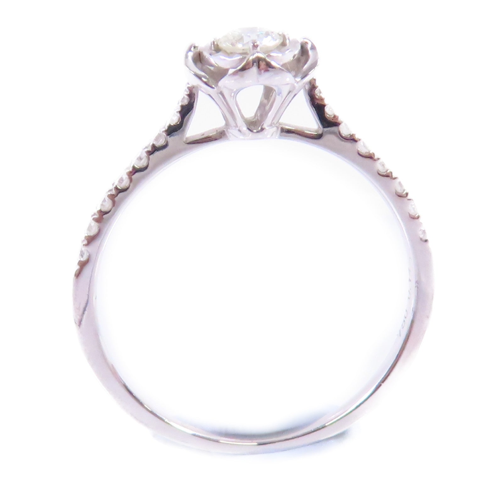 JEWELRY 18K白金/鑽石Diamond Ring戒指US#6.25