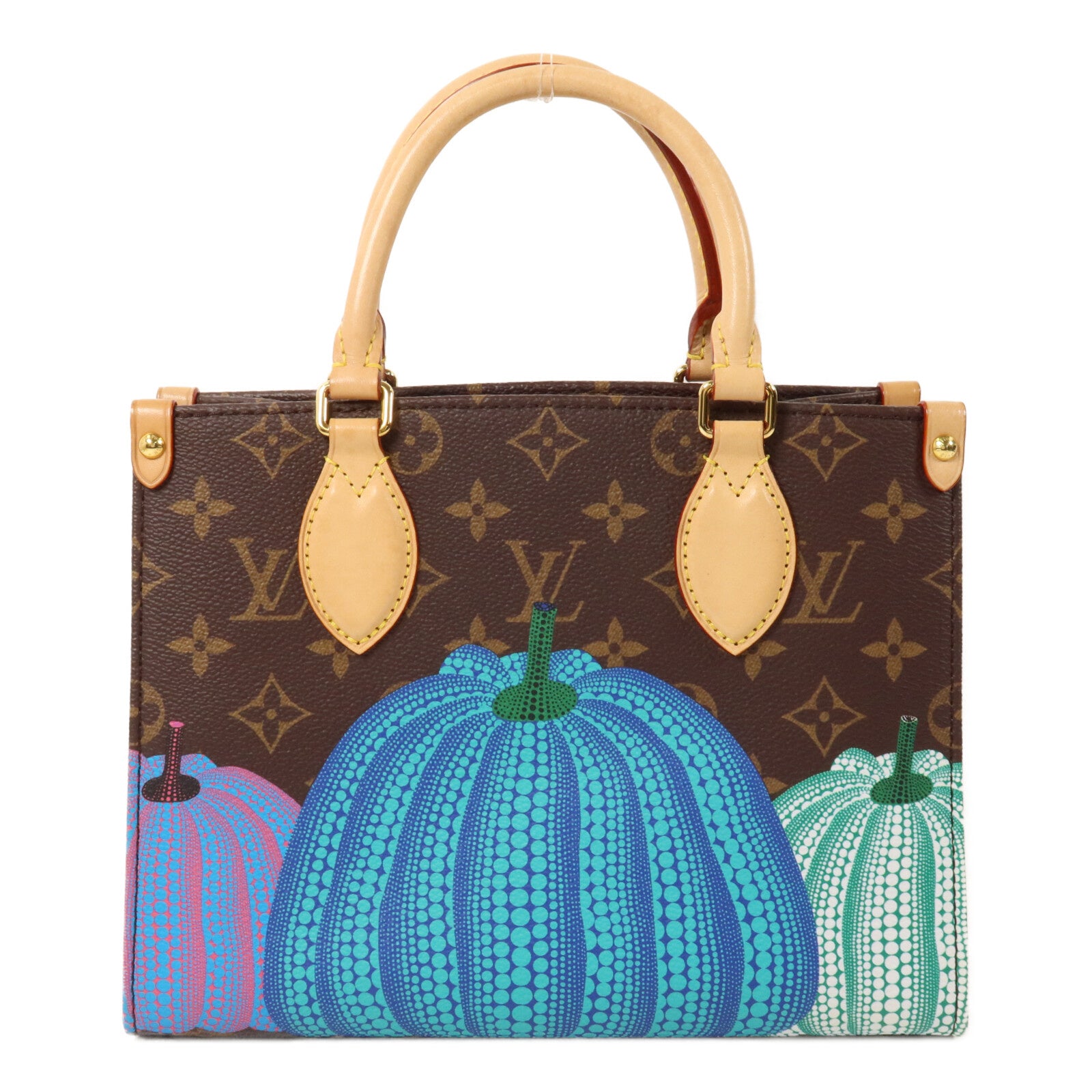 LOUIS VUITTON Monogram LV x YK On The Go PM手挽肩背兩用袋