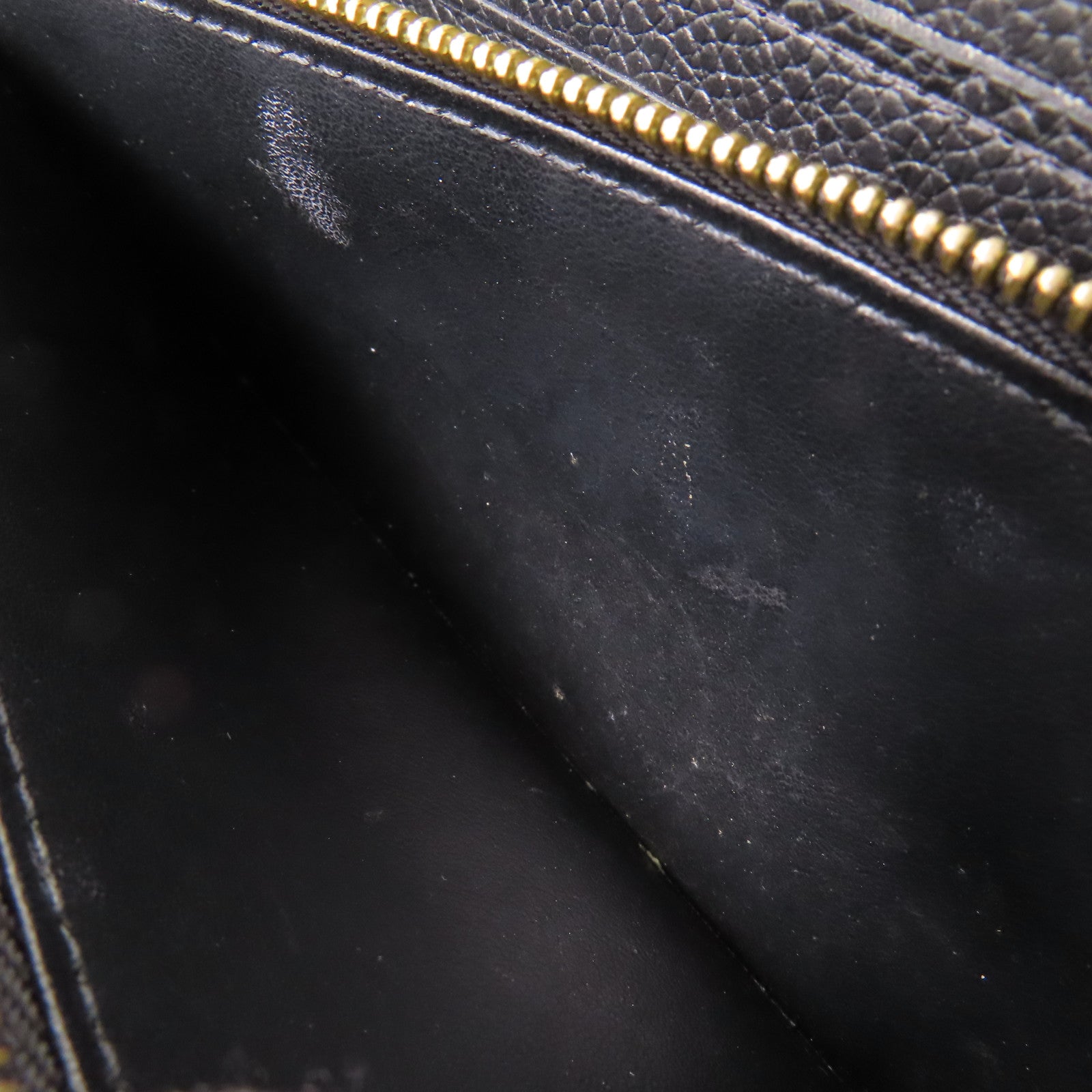 LOUIS VUITTON Monogram Empreinte Clemence Wallet金扣長錢包