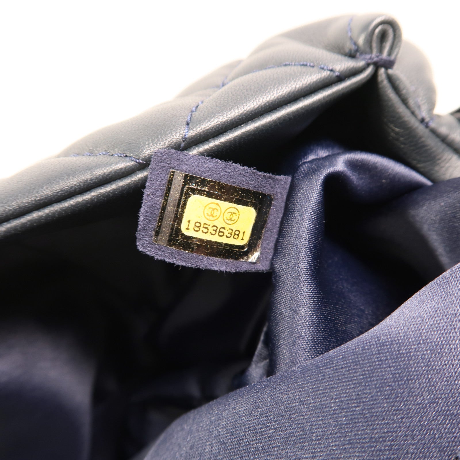 CHANEL 羊皮皮革Shoulder Bag銀扣鏈帶肩背袋
