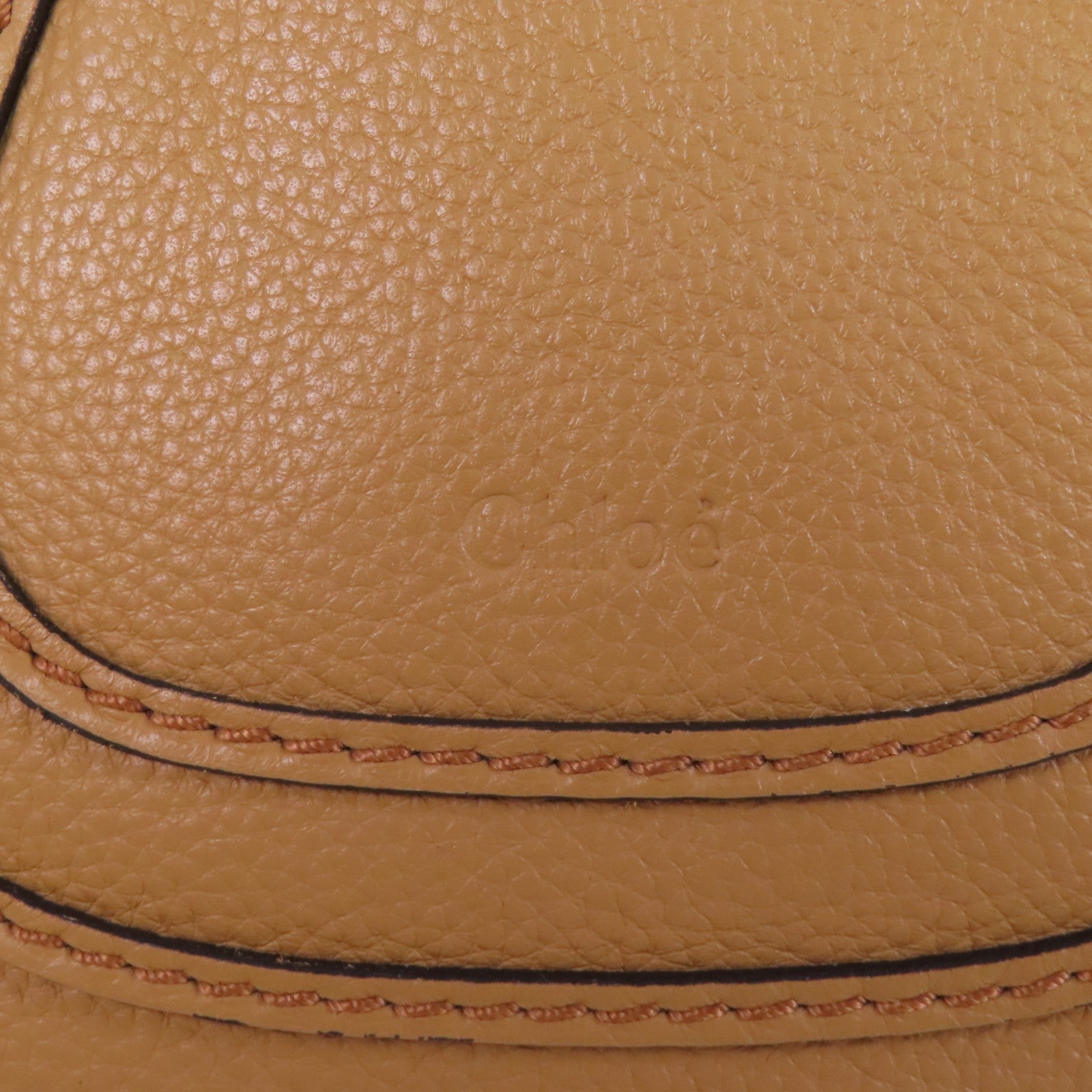 Chloe 牛皮皮革Shoulder Bag金扣肩背袋