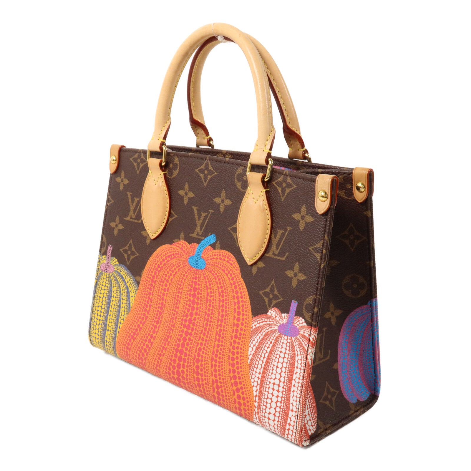 LOUIS VUITTON Monogram LV x YK On The Go PM手挽肩背兩用袋