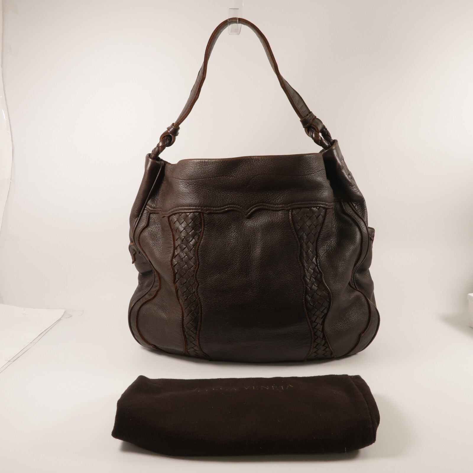BOTTEGA VENETA 牛皮皮革Intrecciato Hobo手挽袋