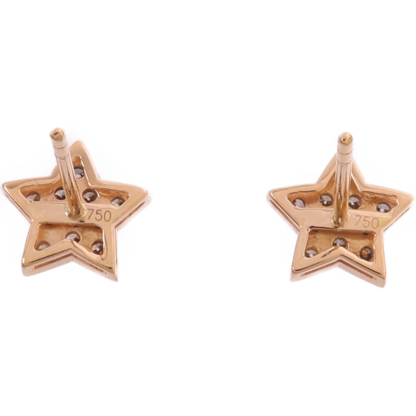 JEWELRY 18K白金/玫瑰金Diamond Earrings鑽石耳環