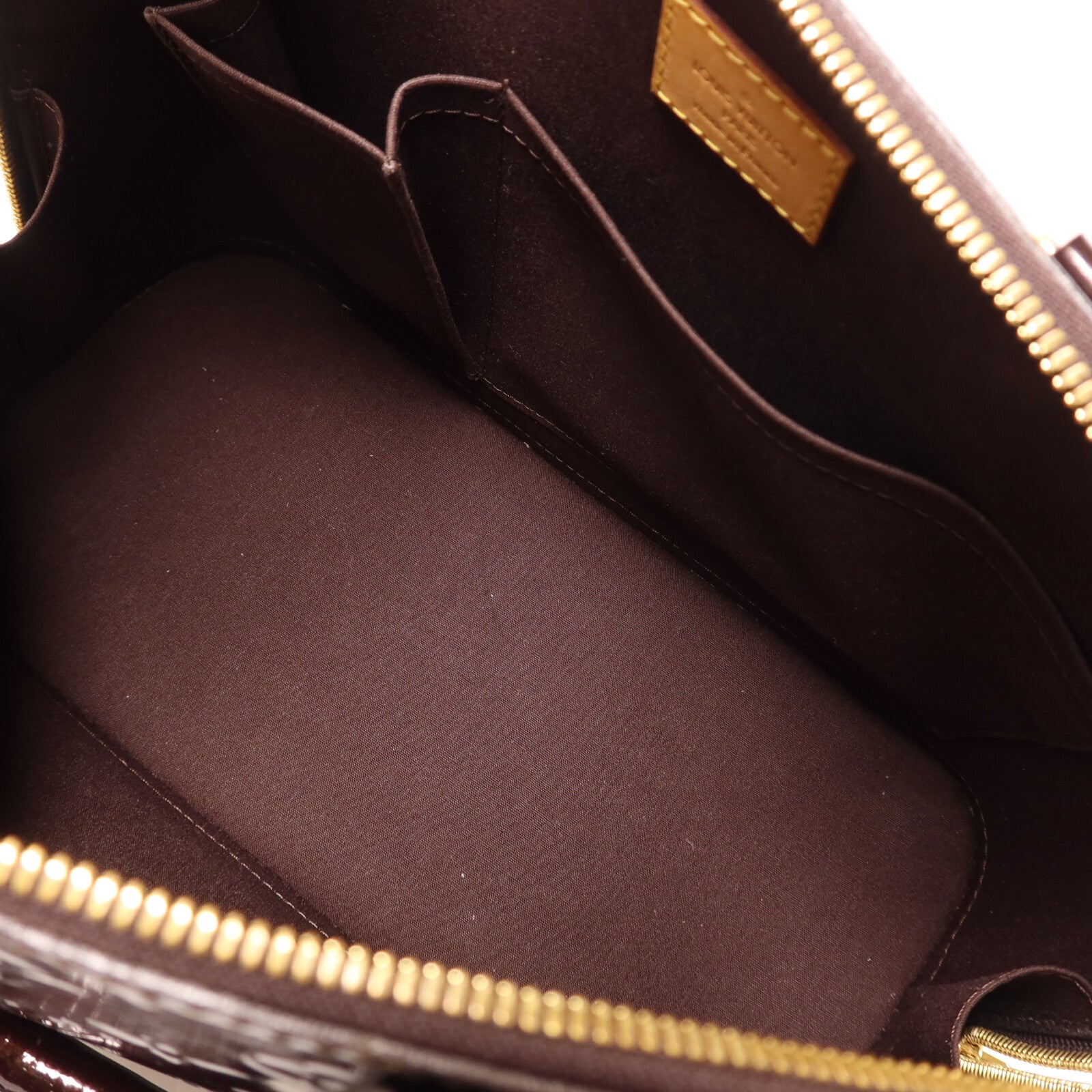 LOUIS VUITTON Monogram Vernis Alma PM手挽袋