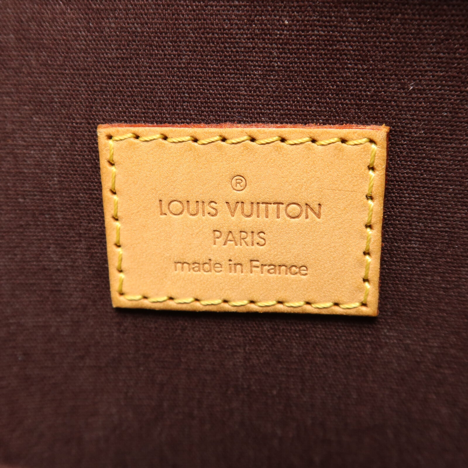 LOUIS VUITTON Monogram Vernis Alma PM手挽袋