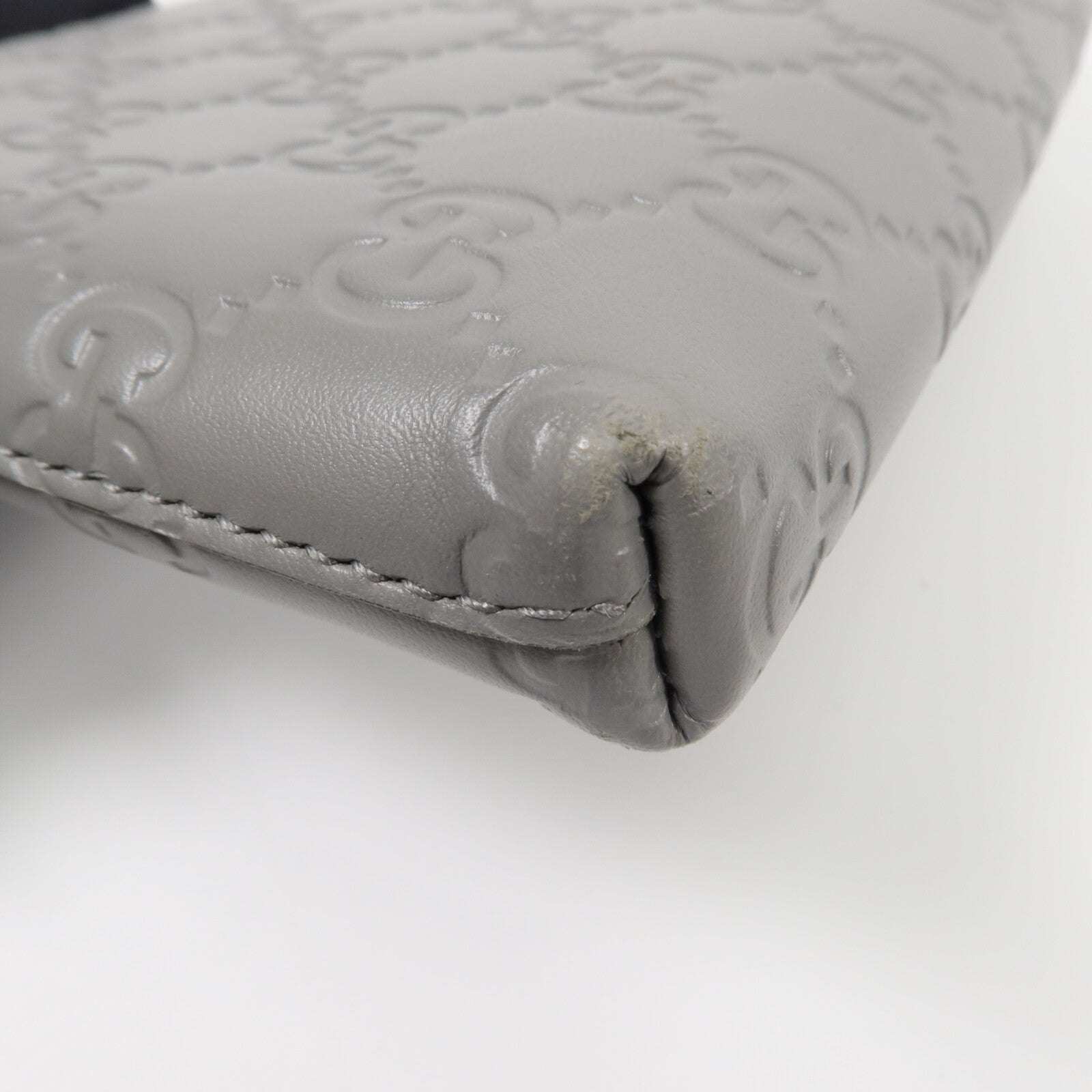 GUCCI 牛皮皮革Wallet On Chain手挽袋