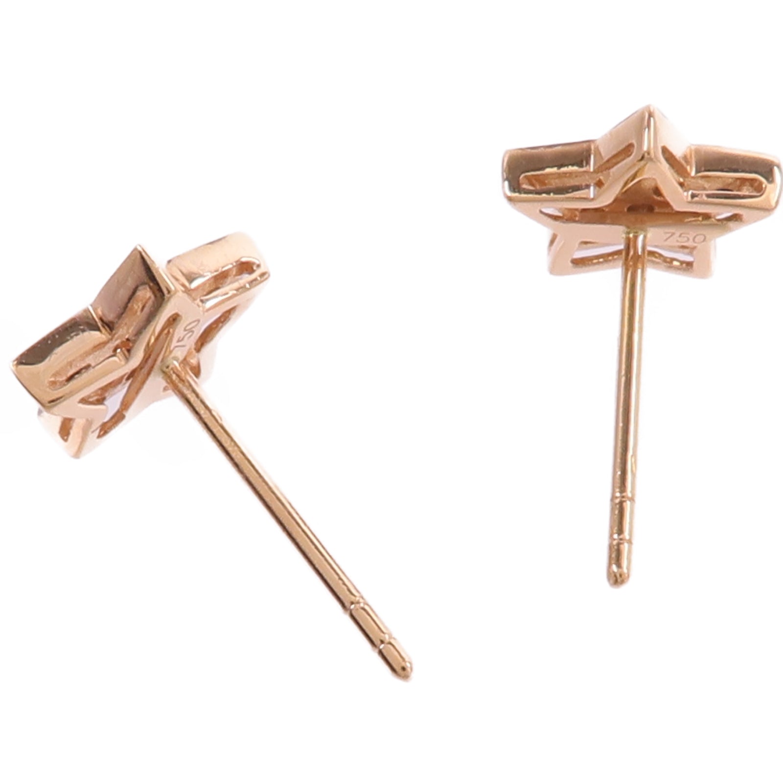 JEWELRY 18K白金/玫瑰金Diamond Earrings鑽石耳環