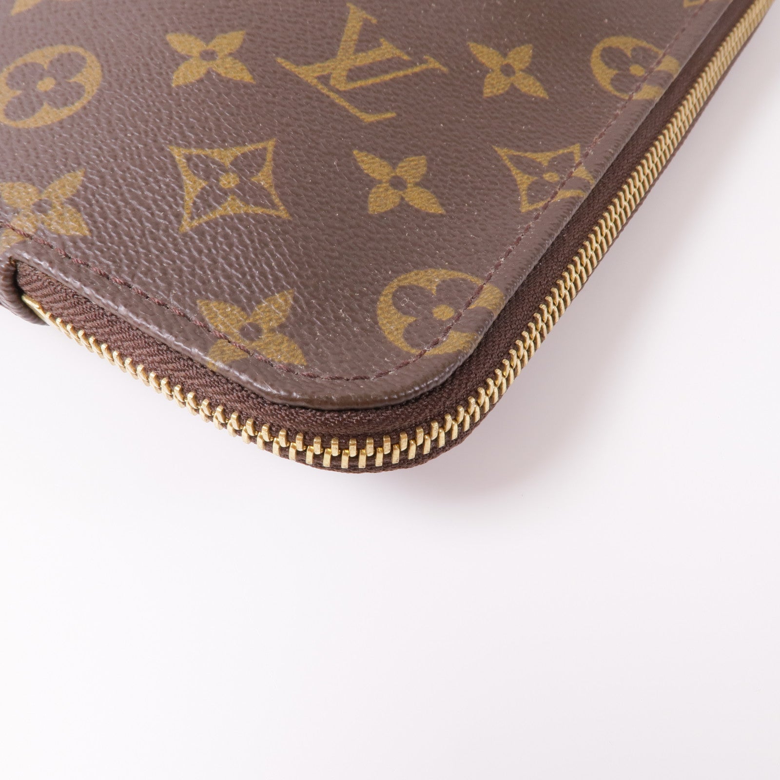 LOUIS VUITTON Monogram Poche Document Briefcase金扣公事包