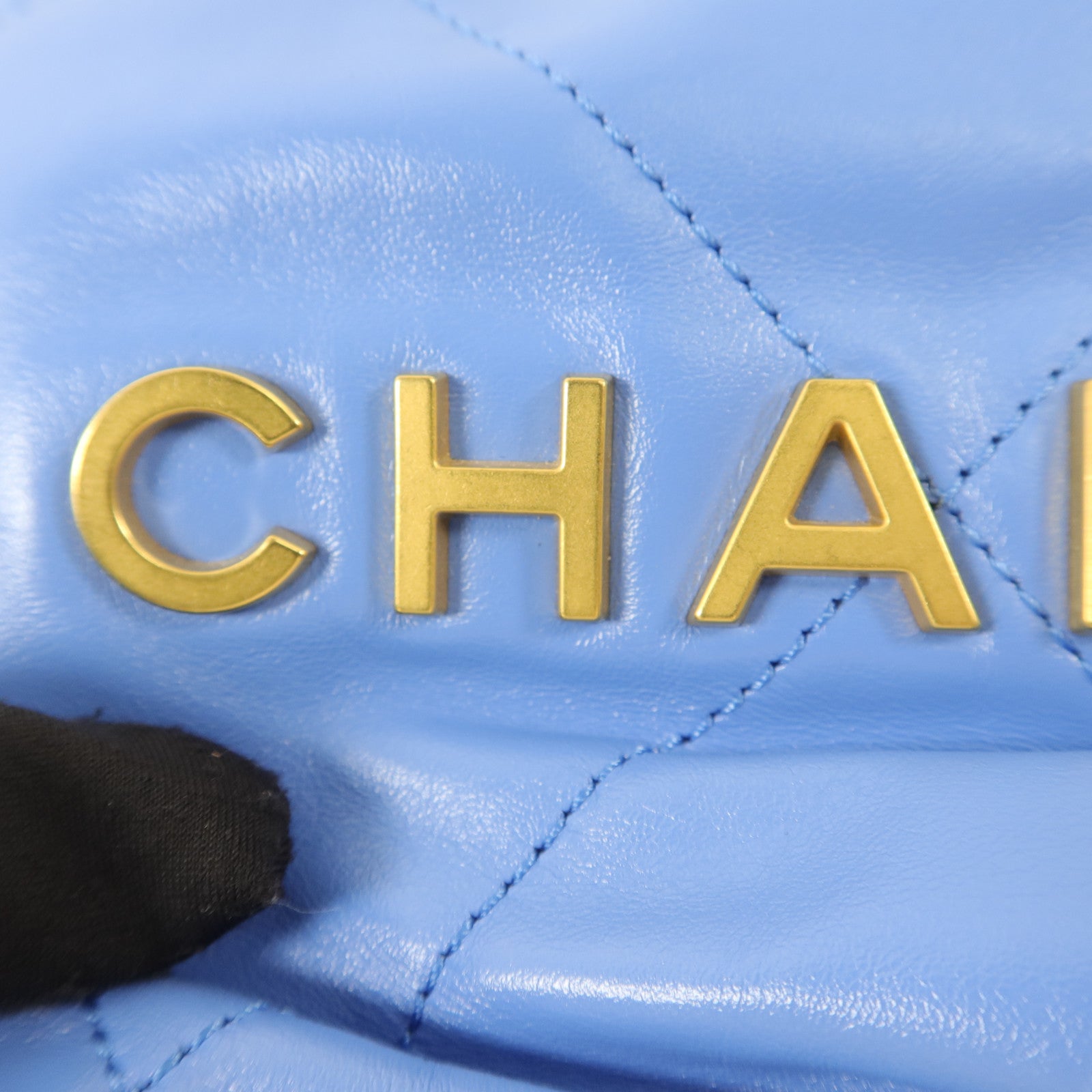 CHANEL 羊皮皮革Chanel 22 Mini手挽肩背兩用袋