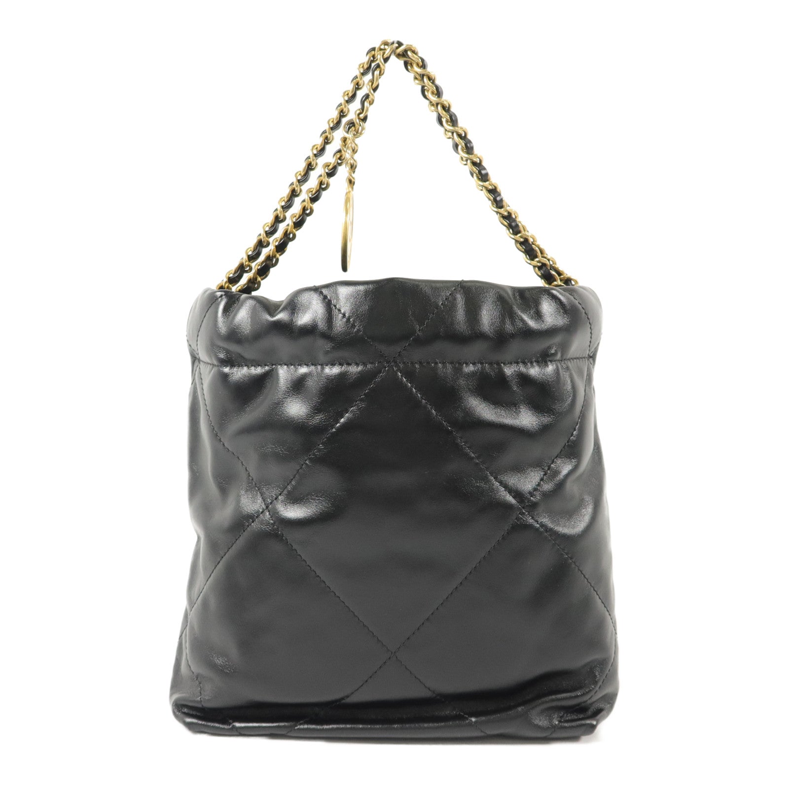 CHANEL 牛皮皮革Chanel 22 Mini手挽肩背兩用袋