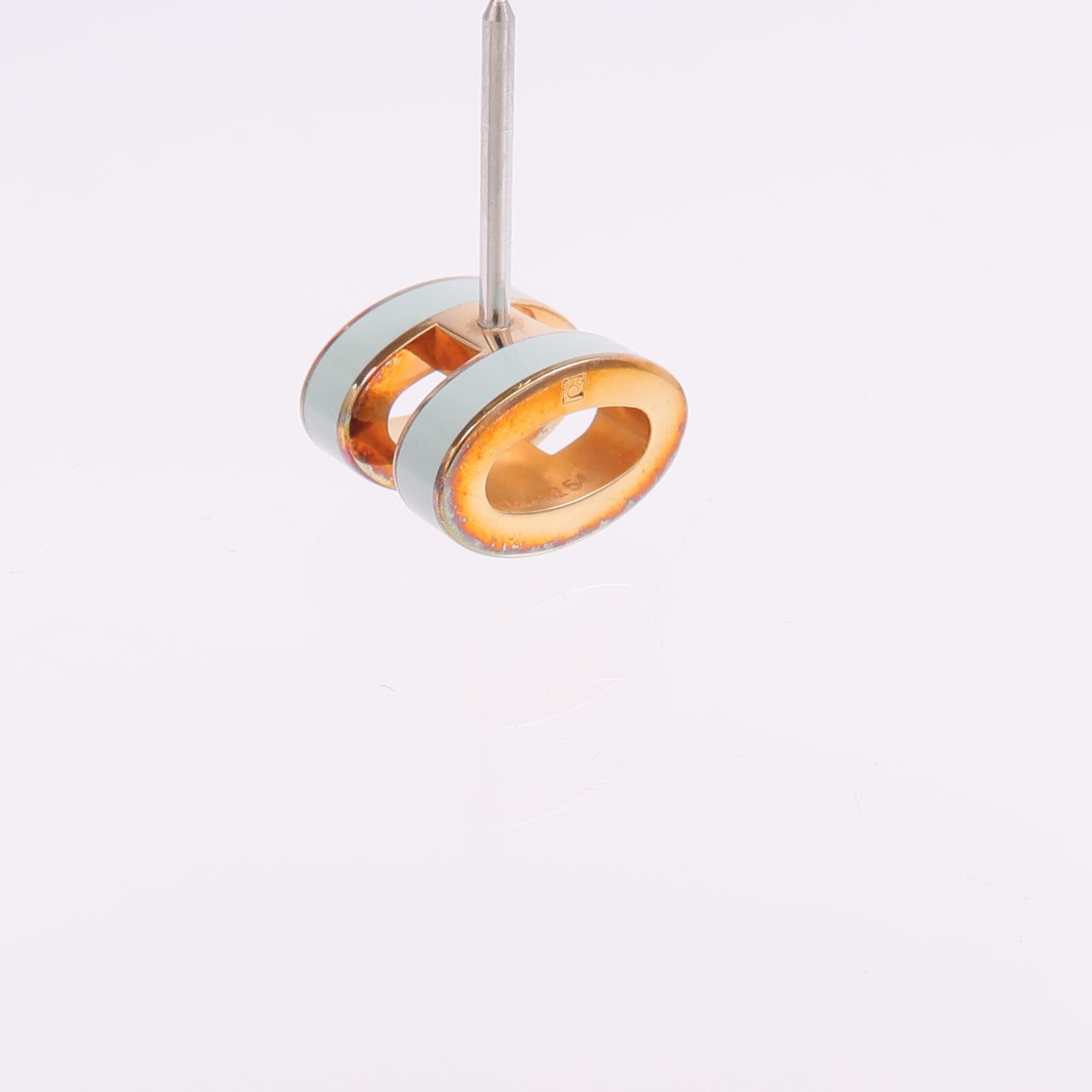 HERMES 金屬Mini Pop H耳環