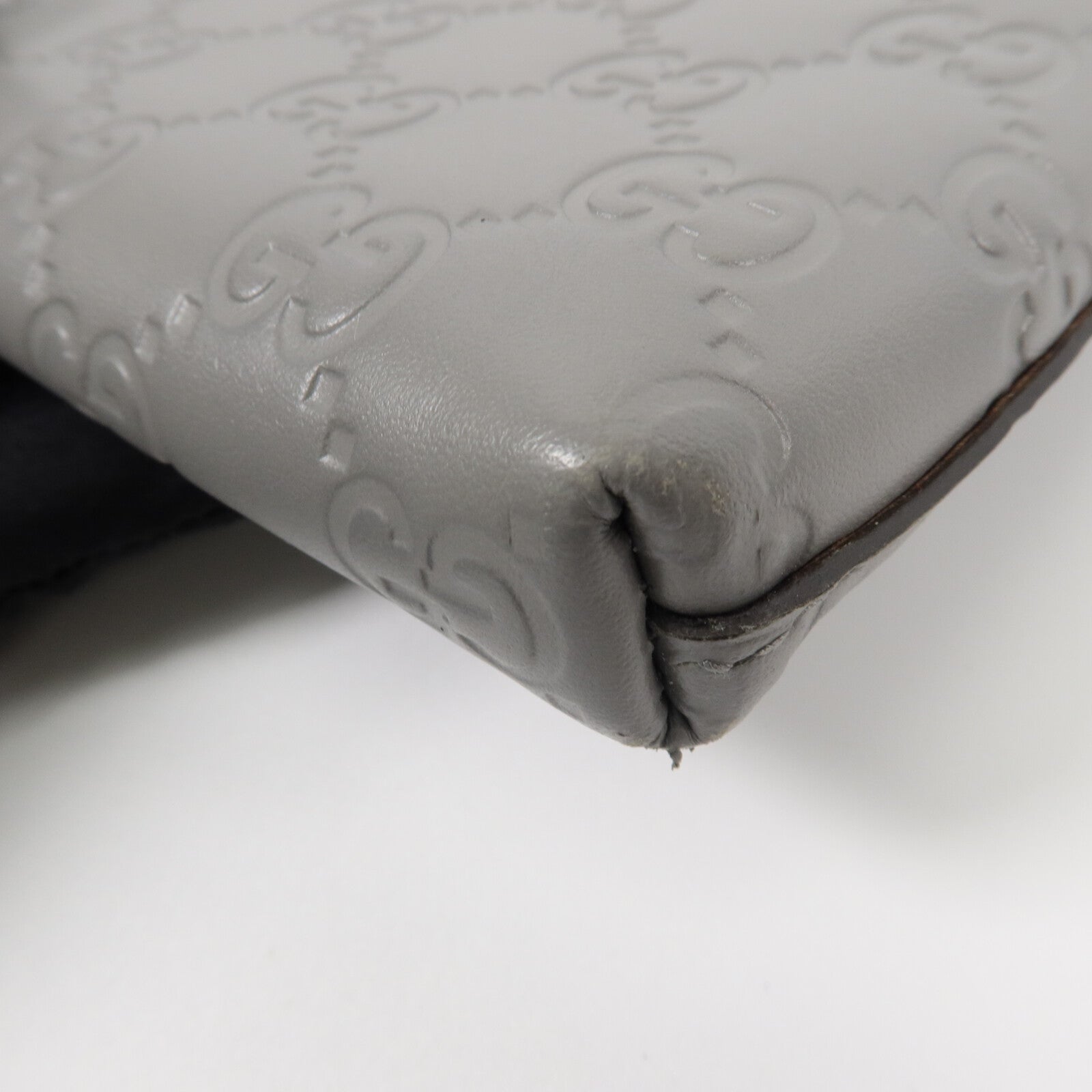GUCCI 牛皮皮革Wallet On Chain手挽袋