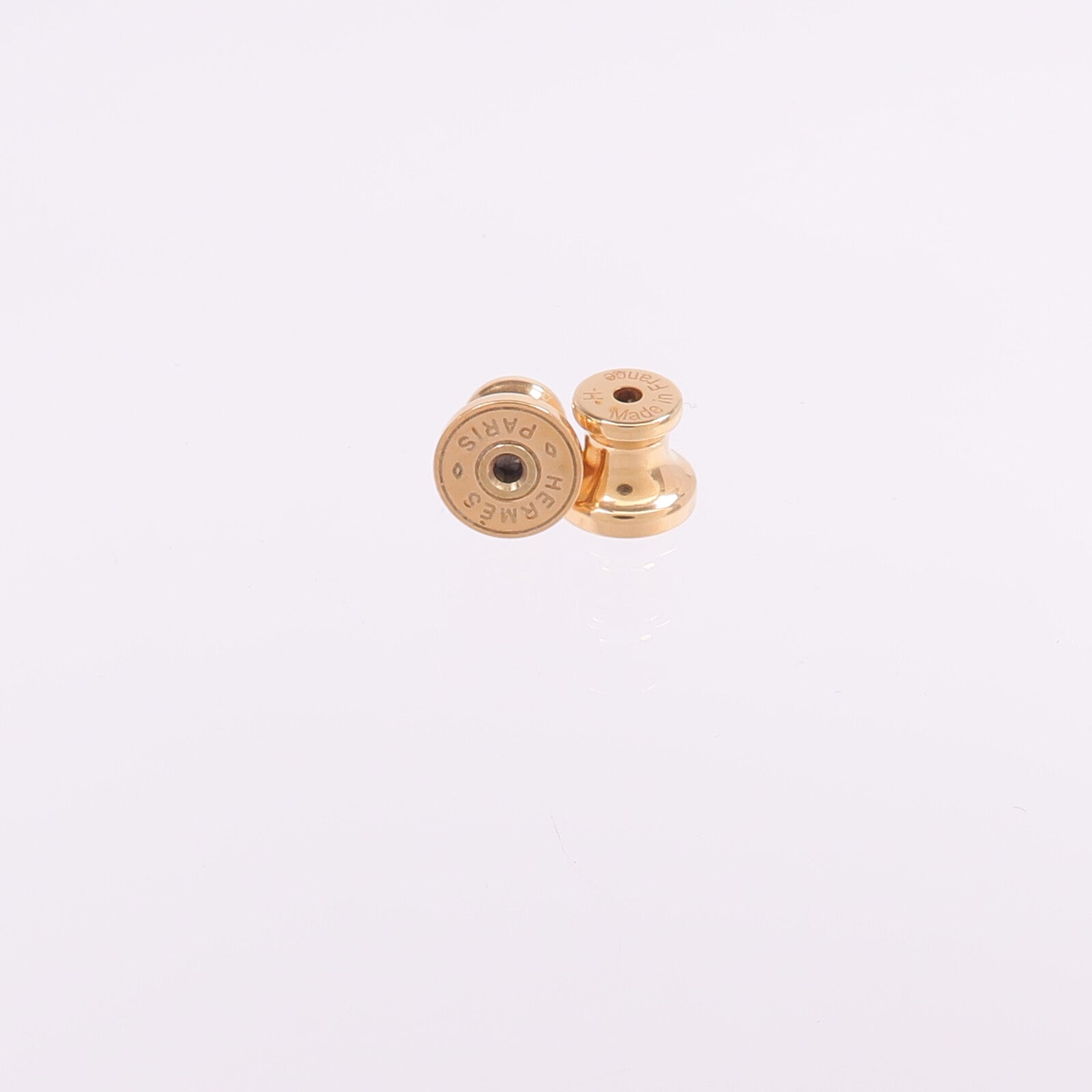 HERMES 金屬Mini Pop H耳環