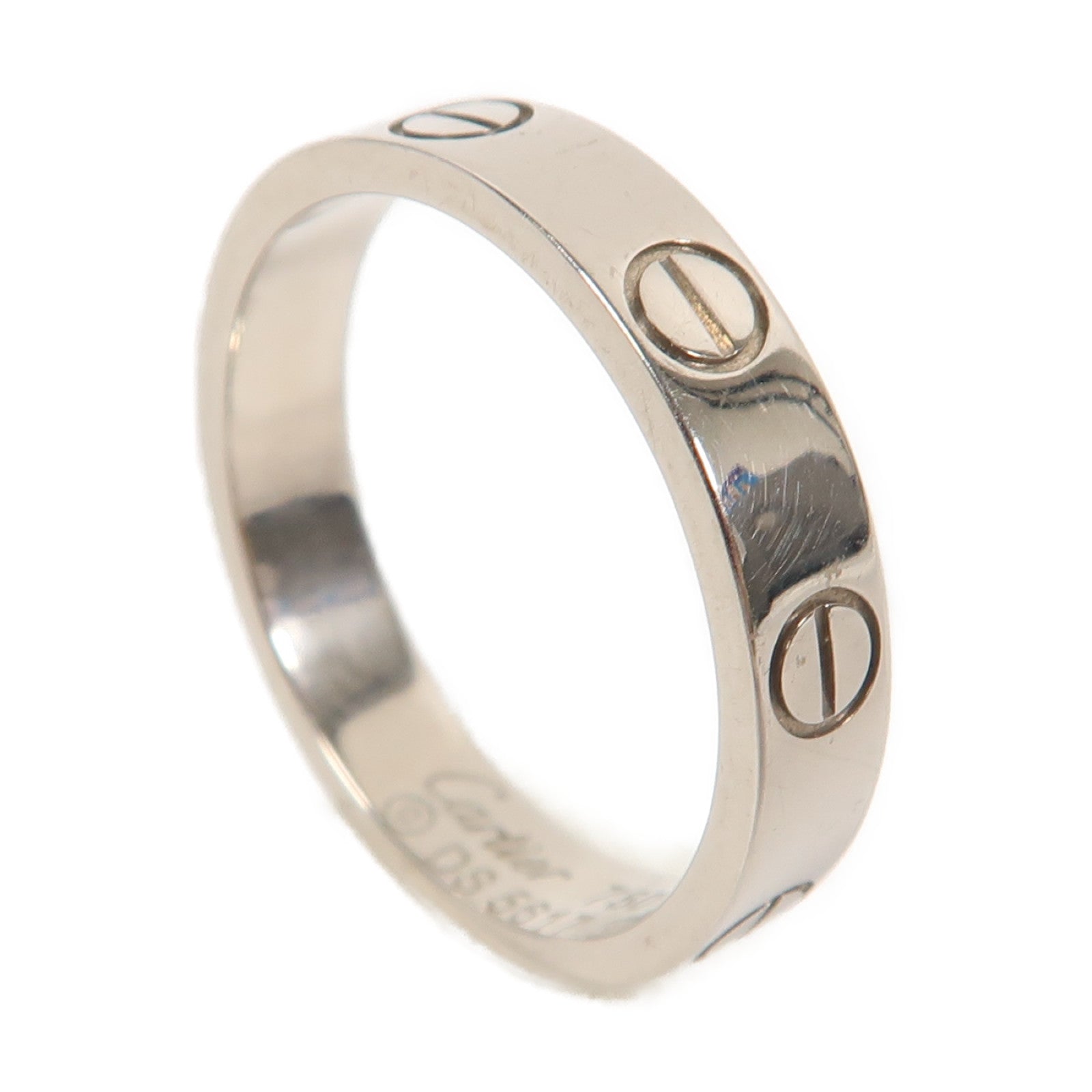 CARTIER 18K黃金Love Wedding Ring戒指Cartier#50/US#5
