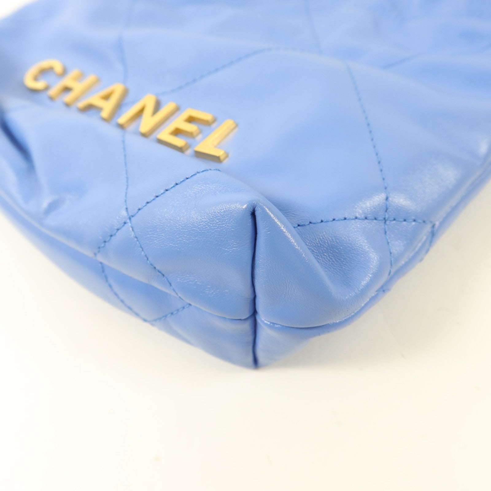 CHANEL 羊皮皮革Chanel 22 Mini手挽肩背兩用袋