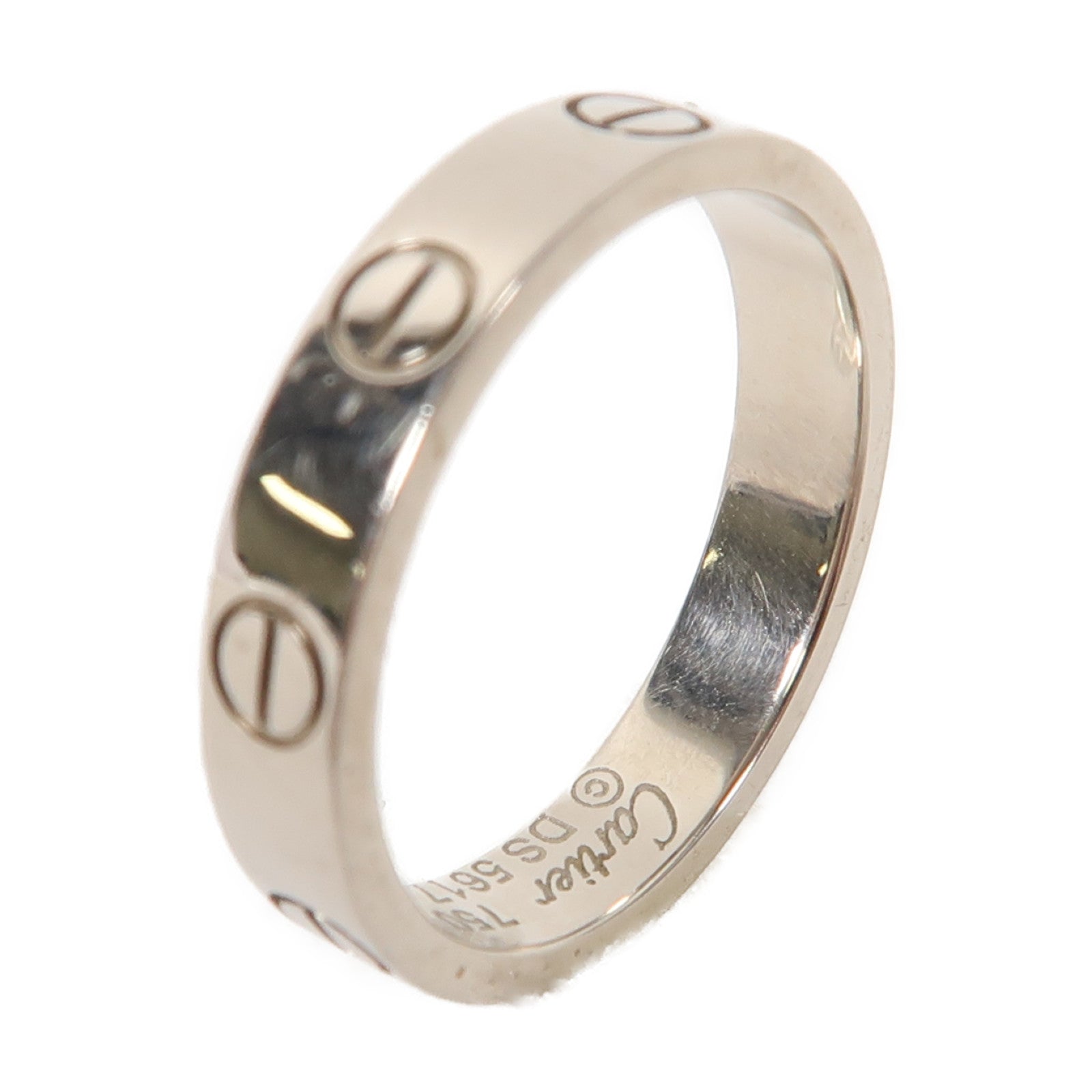 CARTIER 18K黃金Love Wedding Ring戒指Cartier#50/US#5