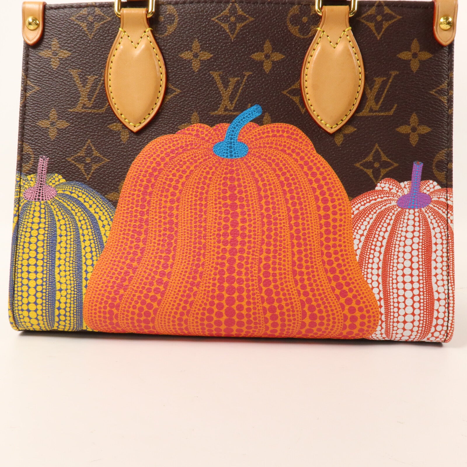 LOUIS VUITTON Monogram LV x YK On The Go PM手挽肩背兩用袋