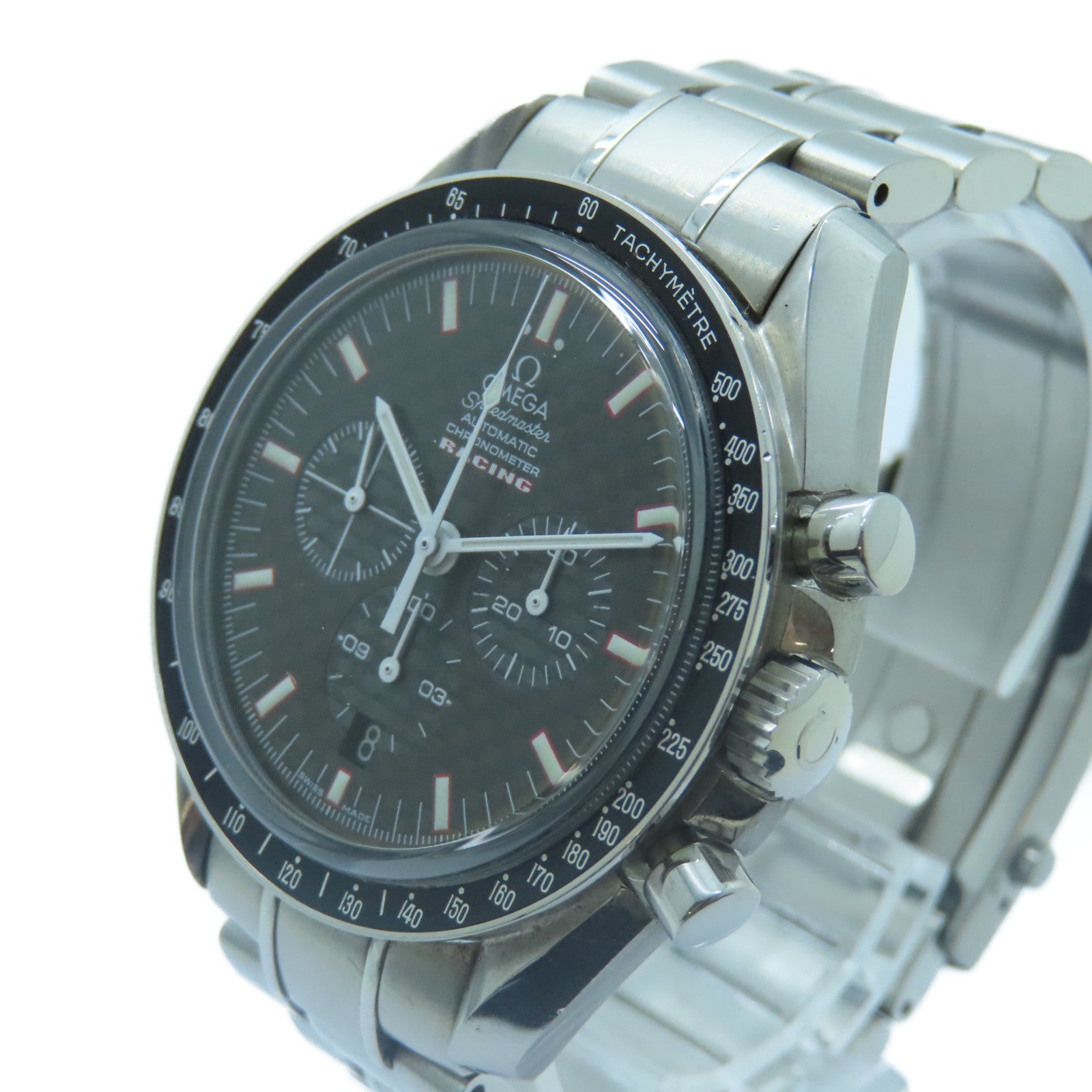 OMEGA Speedmaster不鏽鋼手錶自動機芯黑色