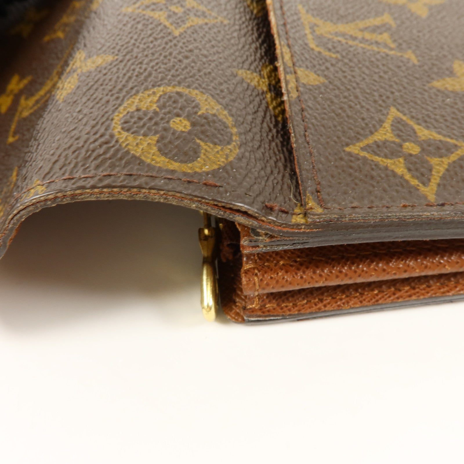 LOUIS VUITTON Monogram Portefeuille Sarah金扣長錢包