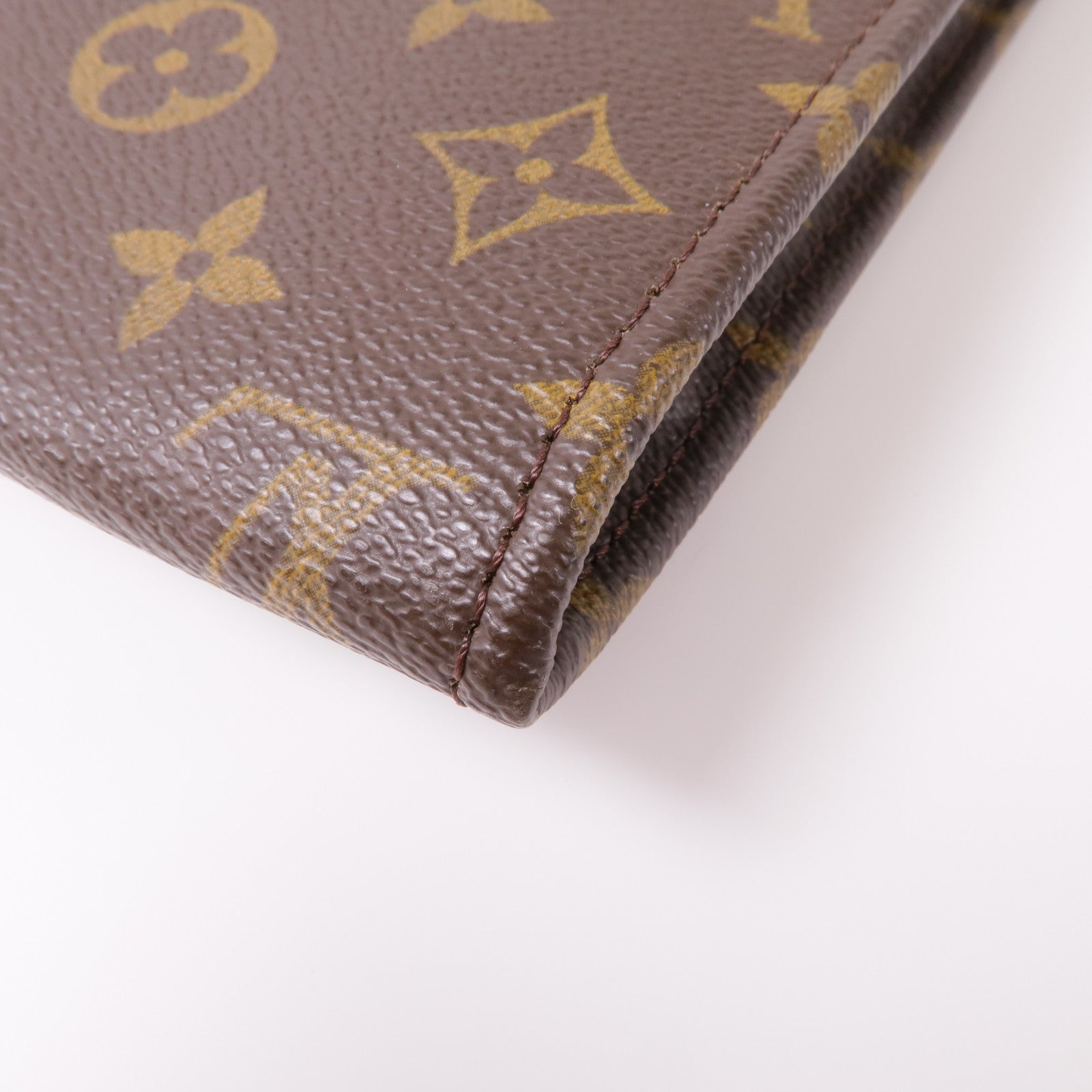 LOUIS VUITTON Monogram Poche Document Briefcase金扣公事包