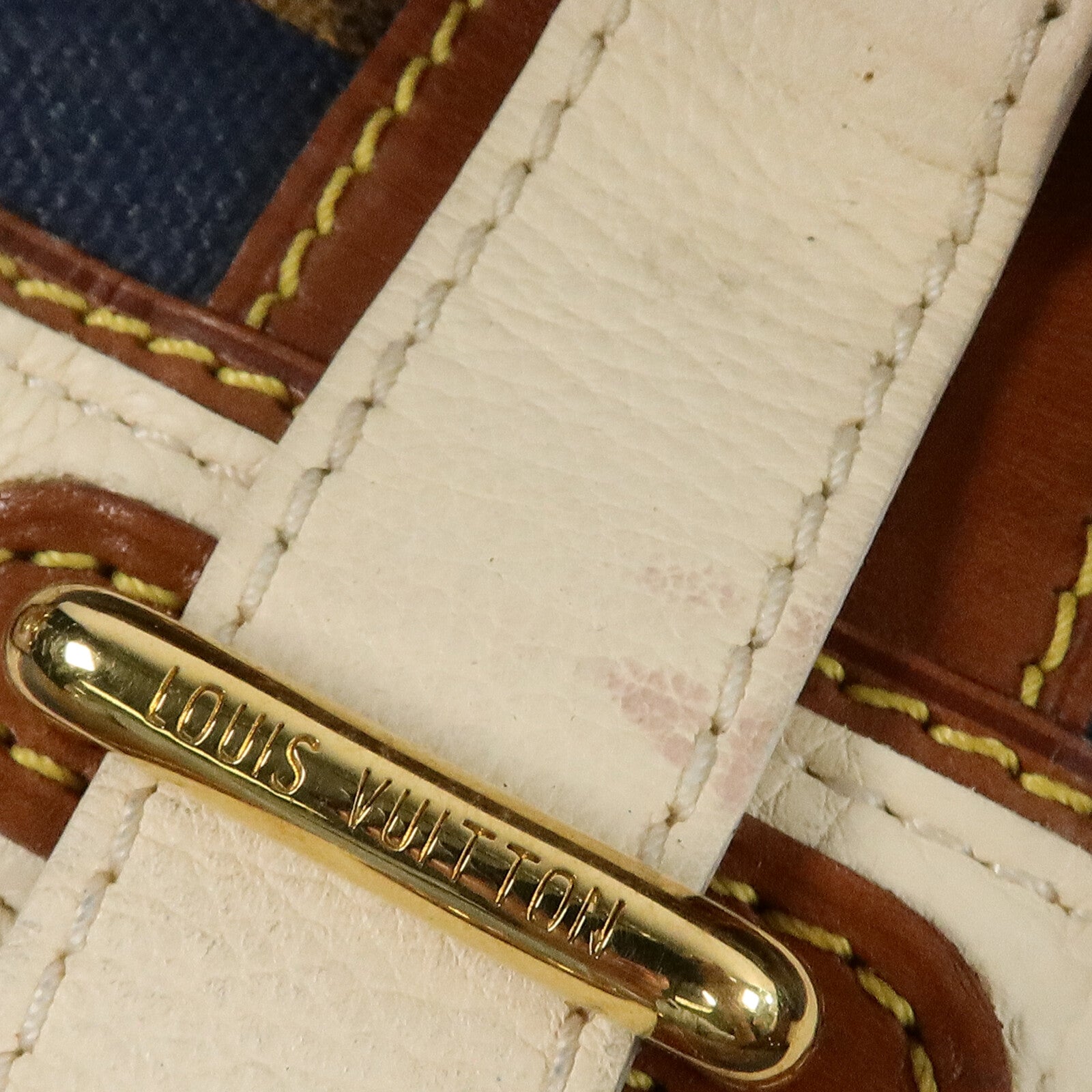 LOUIS VUITTON Monogram Tisse Sac Rayures GM手挽袋