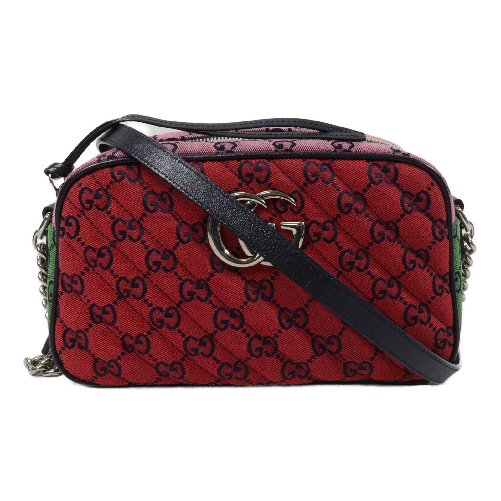 GUCCI 帆布GG Marmont肩背袋