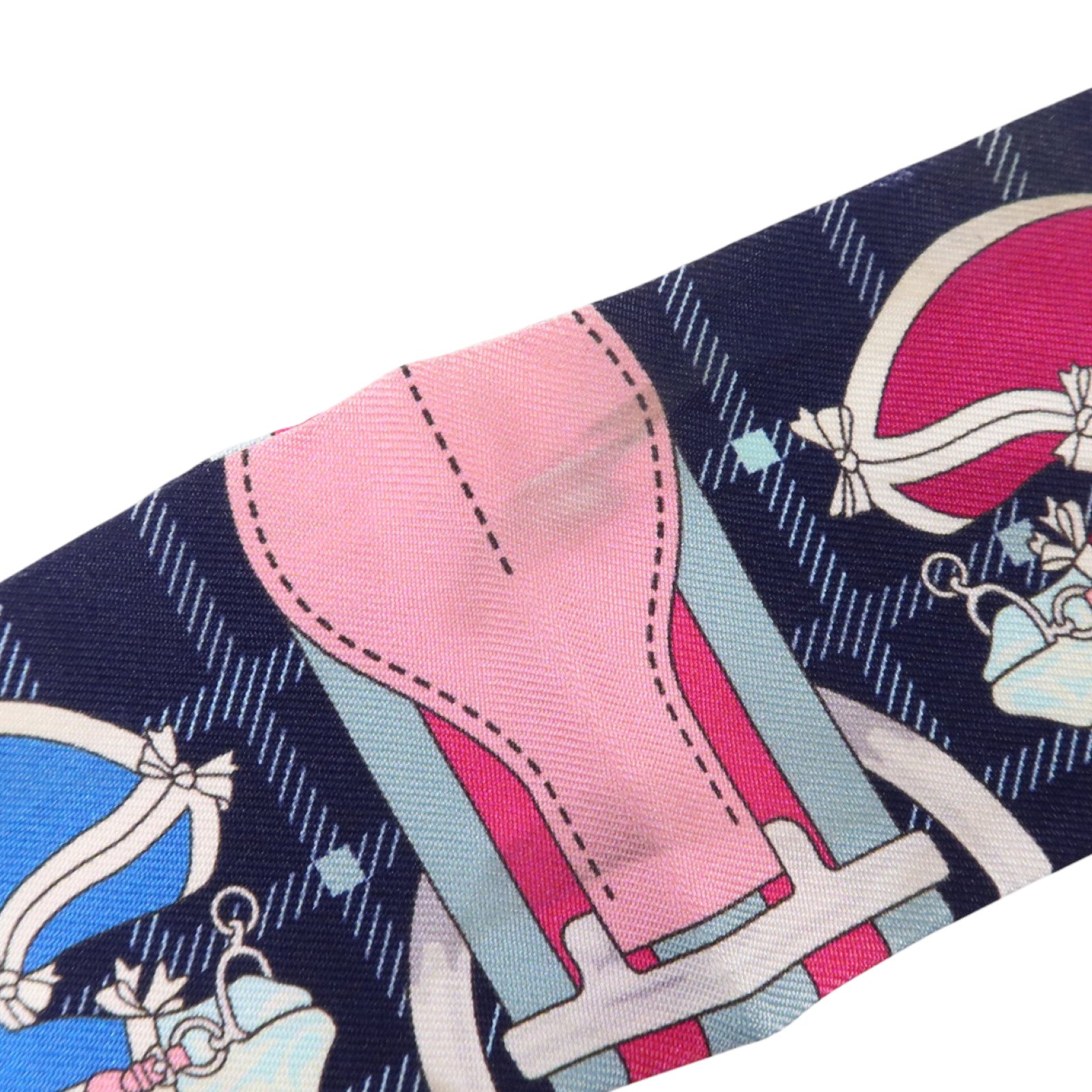 HERMES 【激減優惠】絲質Twilly絲巾
