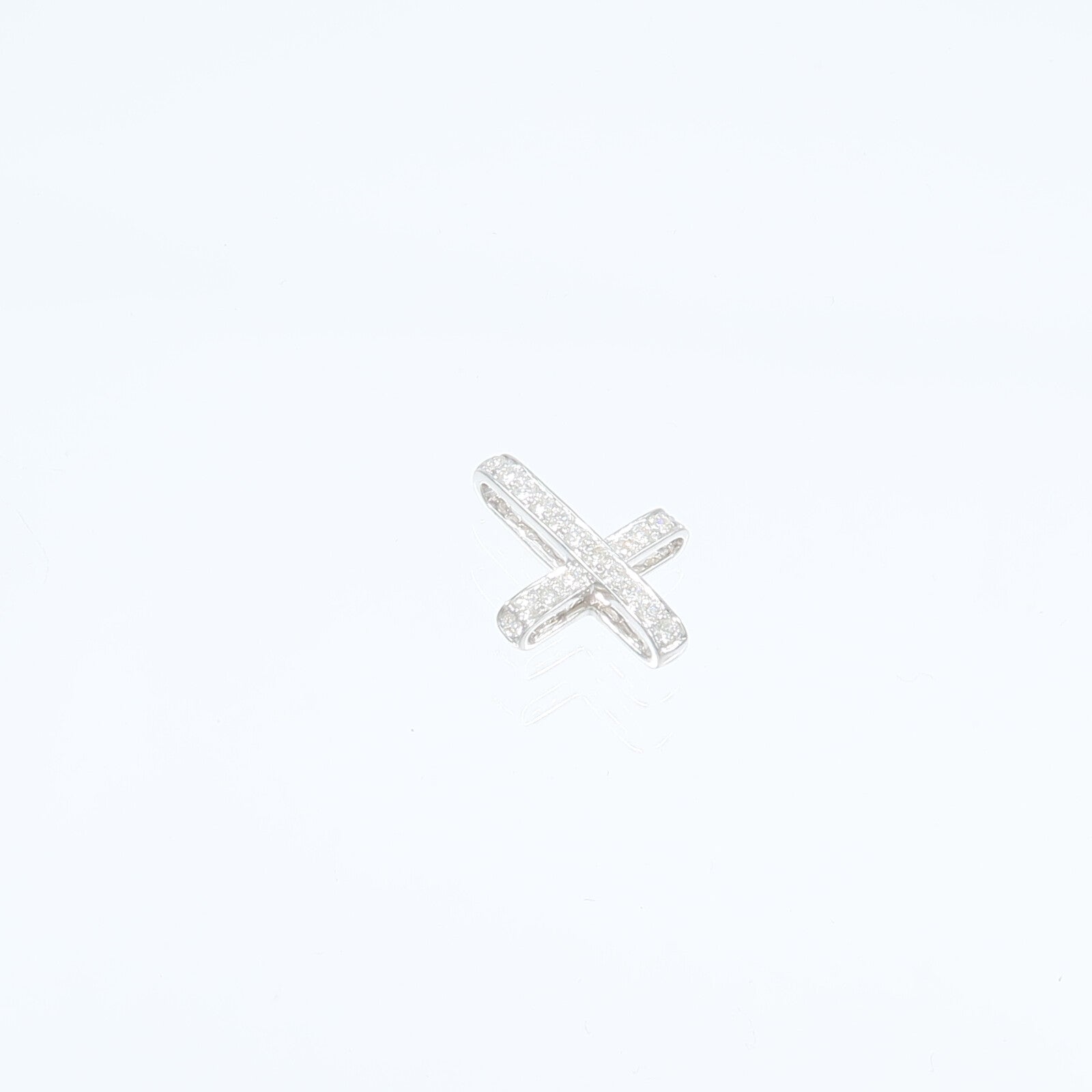 JEWELRY 18K白金Diamond Pendant鑽石吊墜
