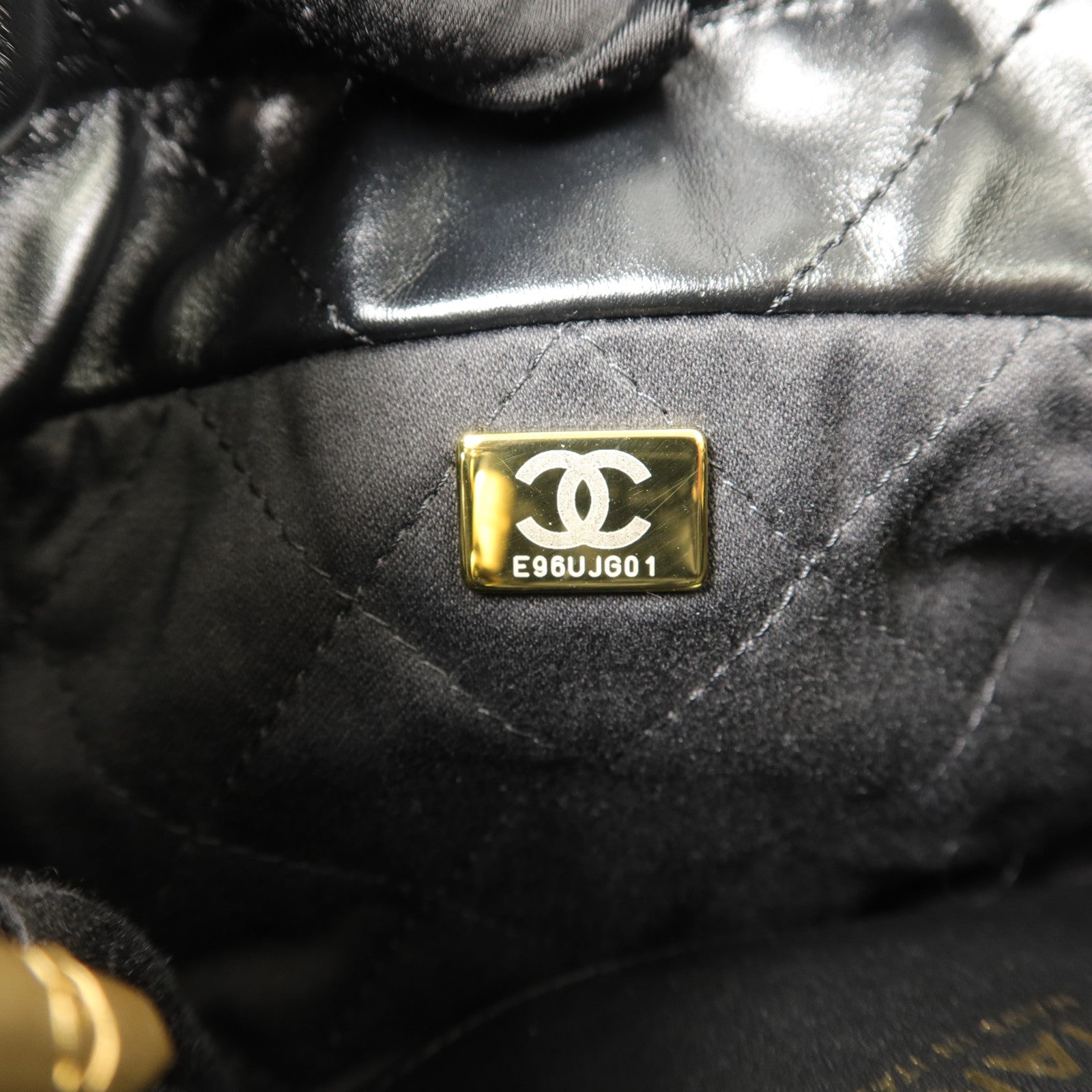 CHANEL 牛皮皮革Chanel 22 Mini手挽肩背兩用袋