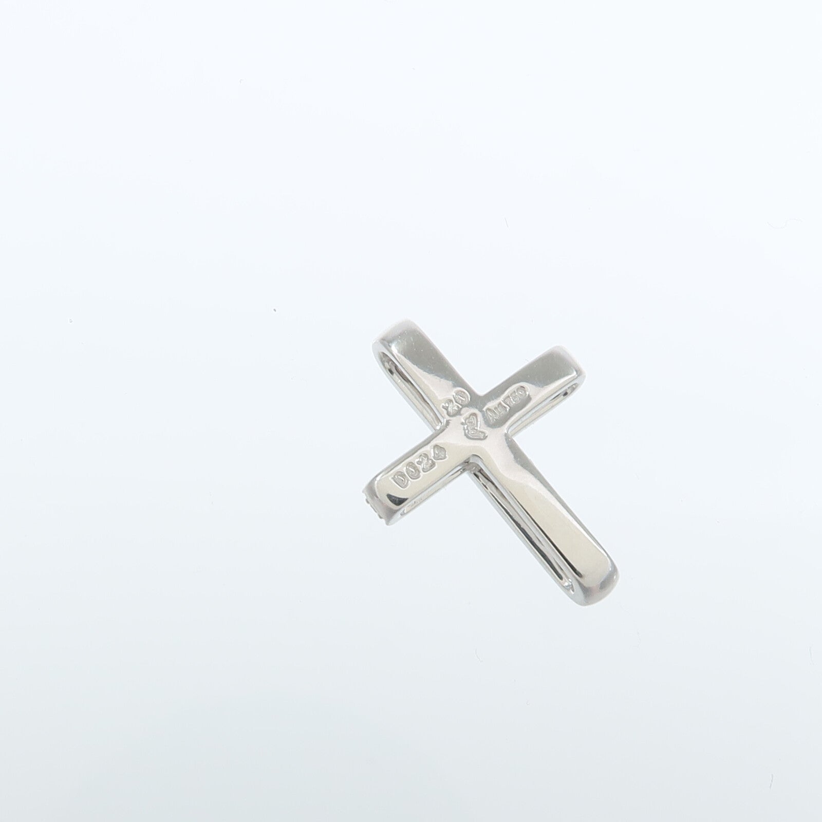 JEWELRY 18K白金Diamond Pendant鑽石吊墜