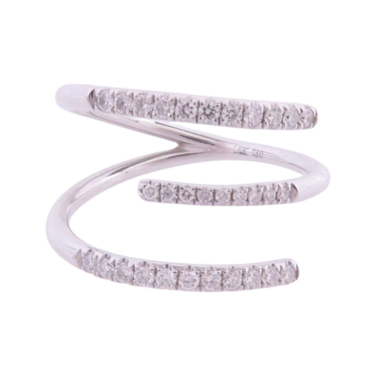 JEWELRY 18K白金Diamond Ring鑽石戒指US#5.75