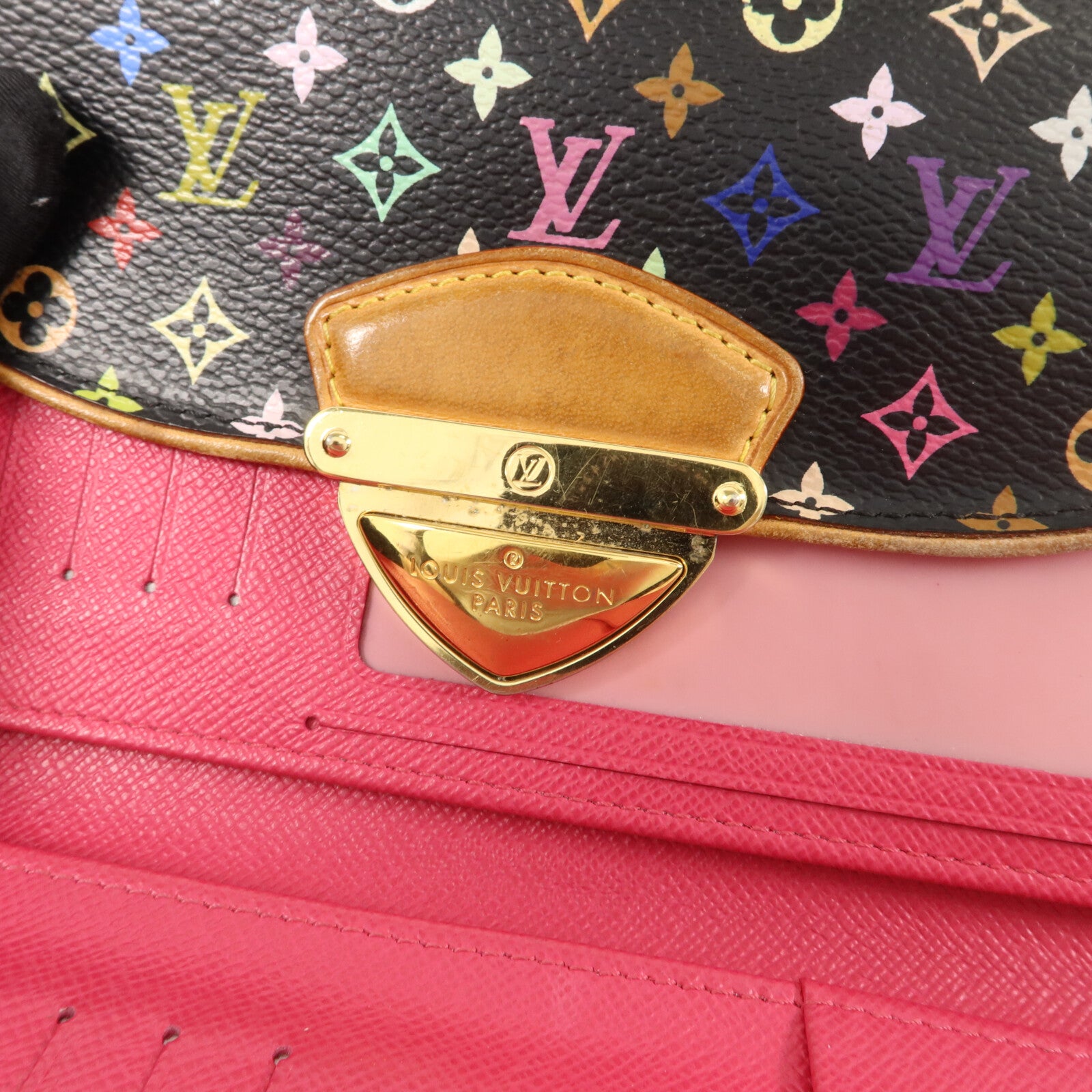 LOUIS VUITTON Monogram Multicolore Eugenie Long Wallet長錢包