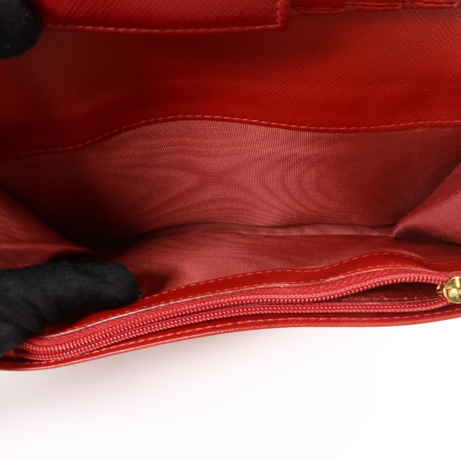 Salvatore Ferragamo Saffiano皮革Vara Bow Long Wallet金扣長錢包