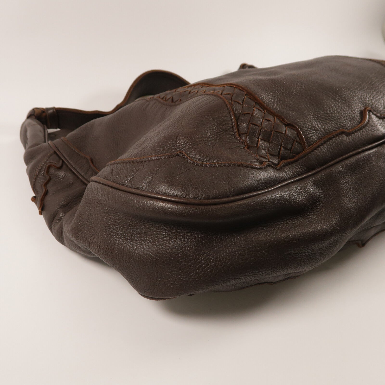 BOTTEGA VENETA 牛皮皮革Intrecciato Hobo手挽袋