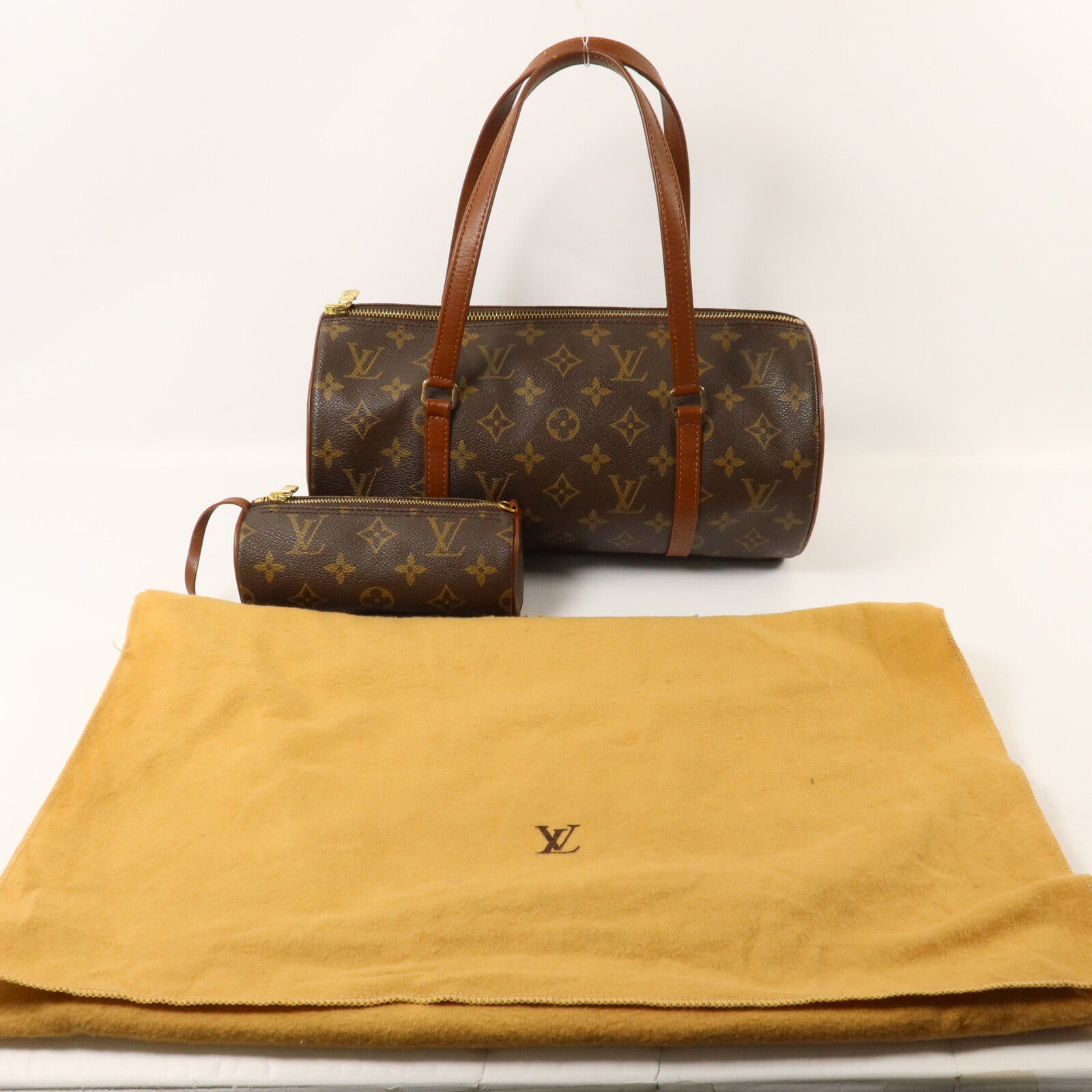 LOUIS VUITTON Monogram Papillon 30手挽袋