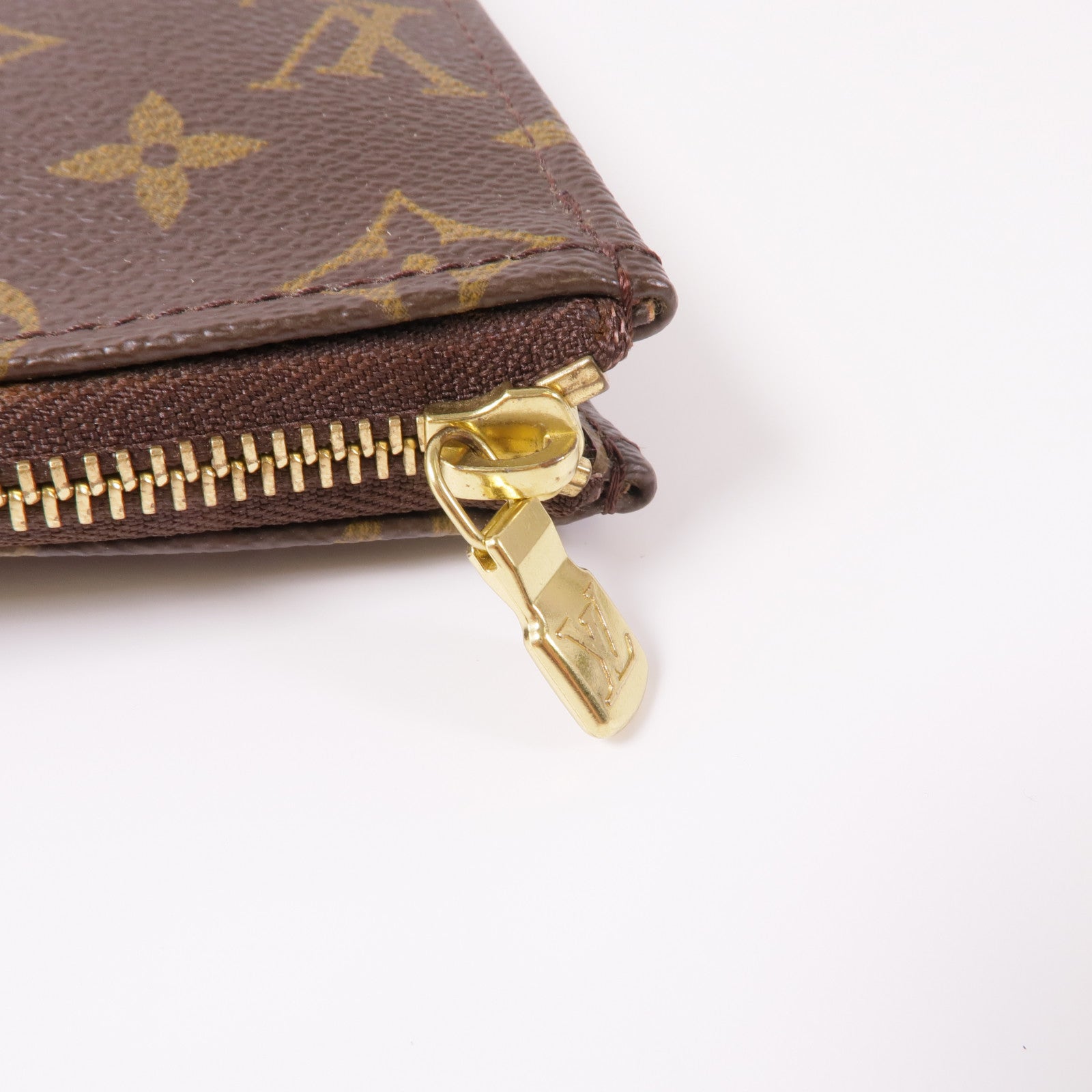 LOUIS VUITTON Monogram Poche Document Briefcase金扣公事包