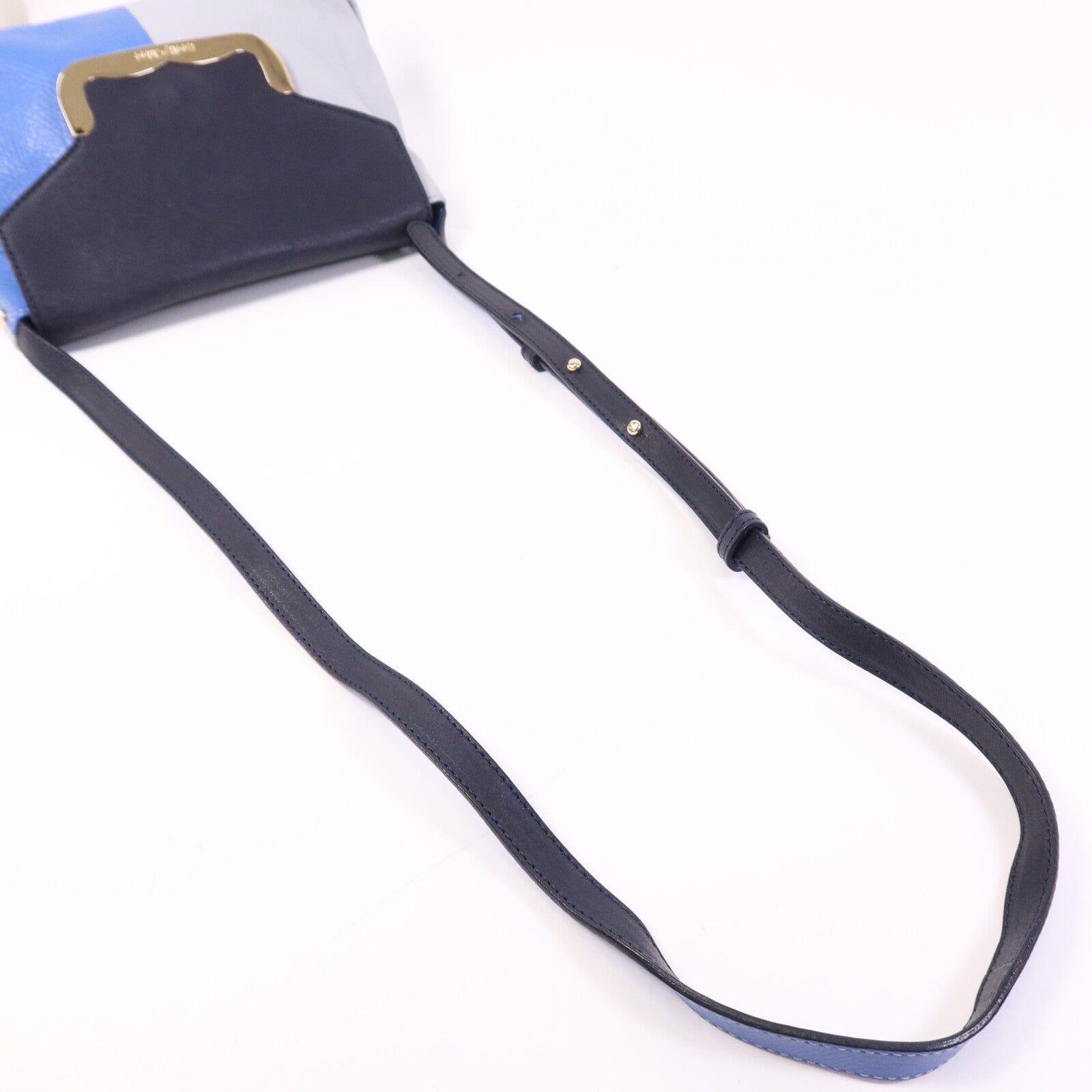 SEE BY CHLOE 牛皮皮革Shoulder Bag金扣肩背袋